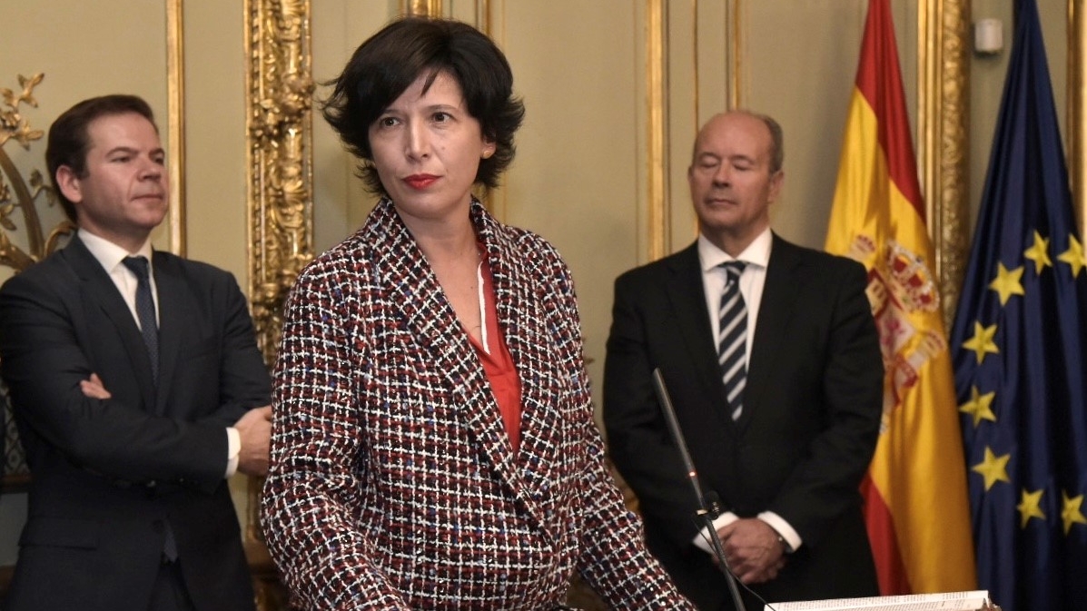 La directora general de Cooperación Jurídica Internacional y Derechos Humanos, Ana Gallego