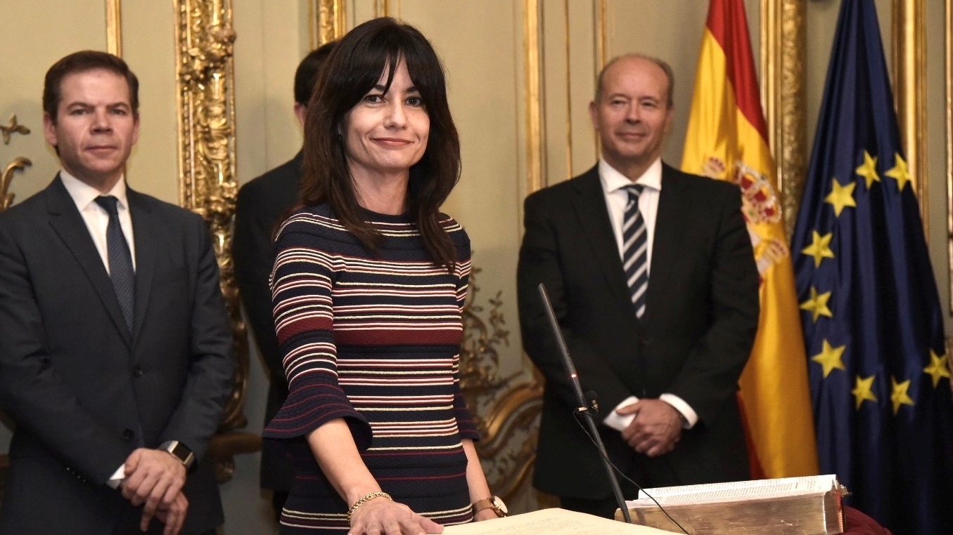 La directora del Centro de Estudios Jurídicos, Mª Abigail Fernández
