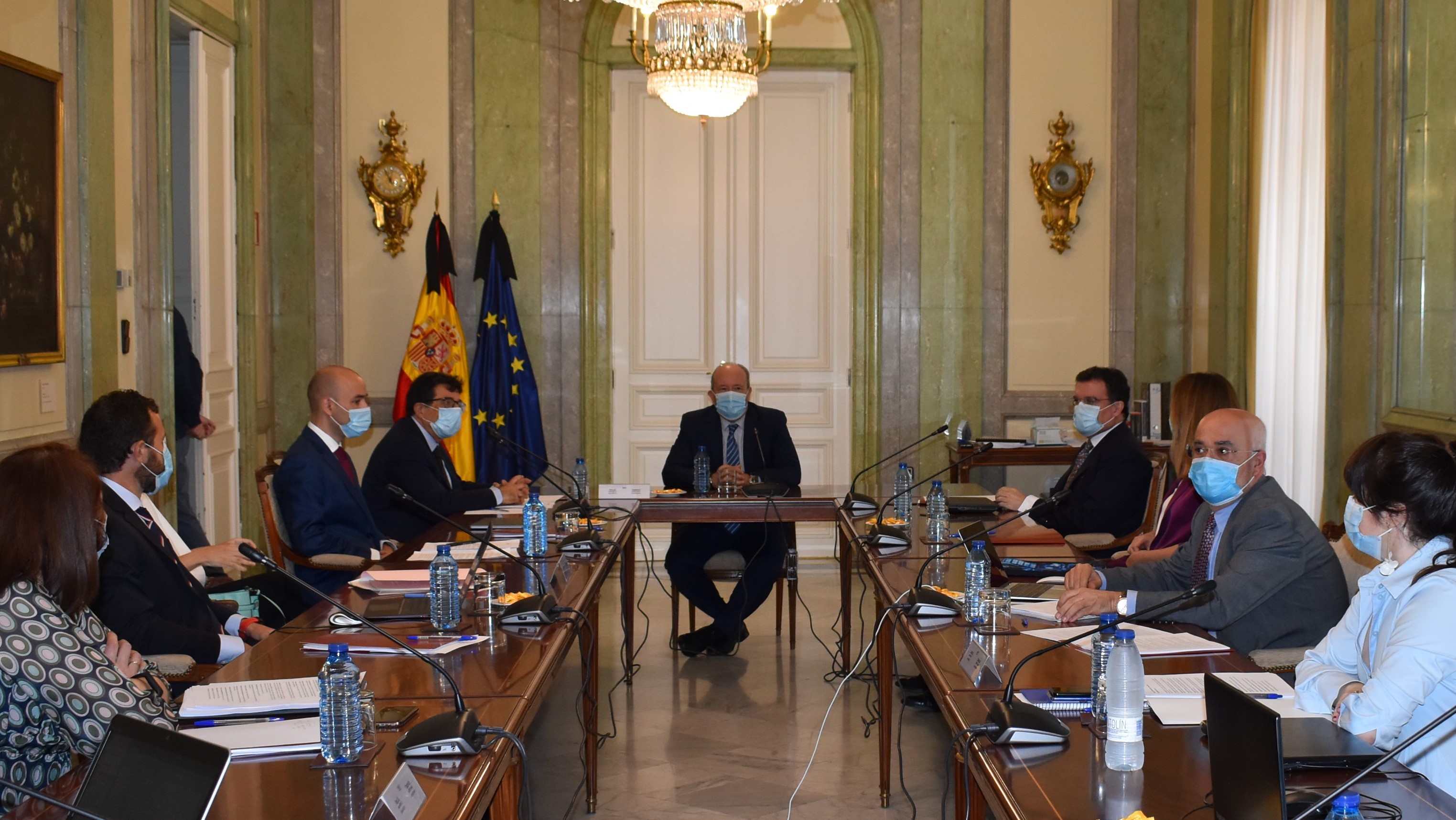 El ministro de Justicia, Juan Carlos Campo, preside la primera reuni&oacute;n presencial de la comisi&oacute;n de expertos designada para elaborar el Anteproyecto de la nueva Ley de Enjuiciamiento Criminal