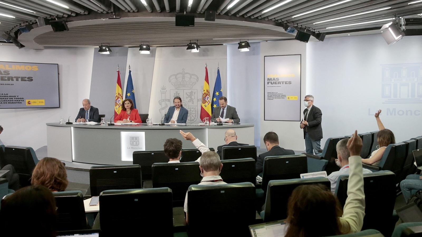 Rueda de prensa posterior al Consejo de Ministros