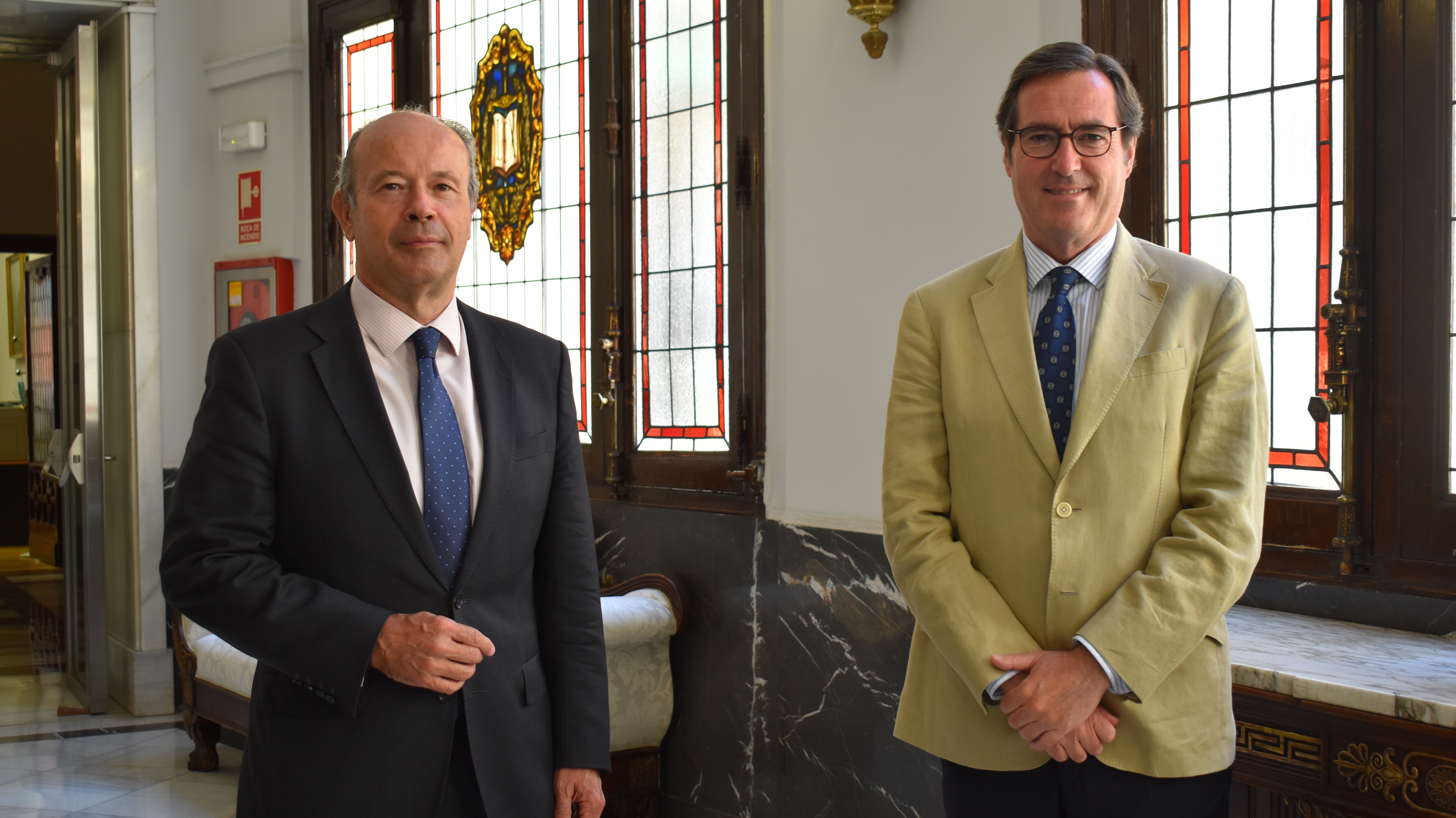Reuni&oacute;n con el presidente de la CEOE