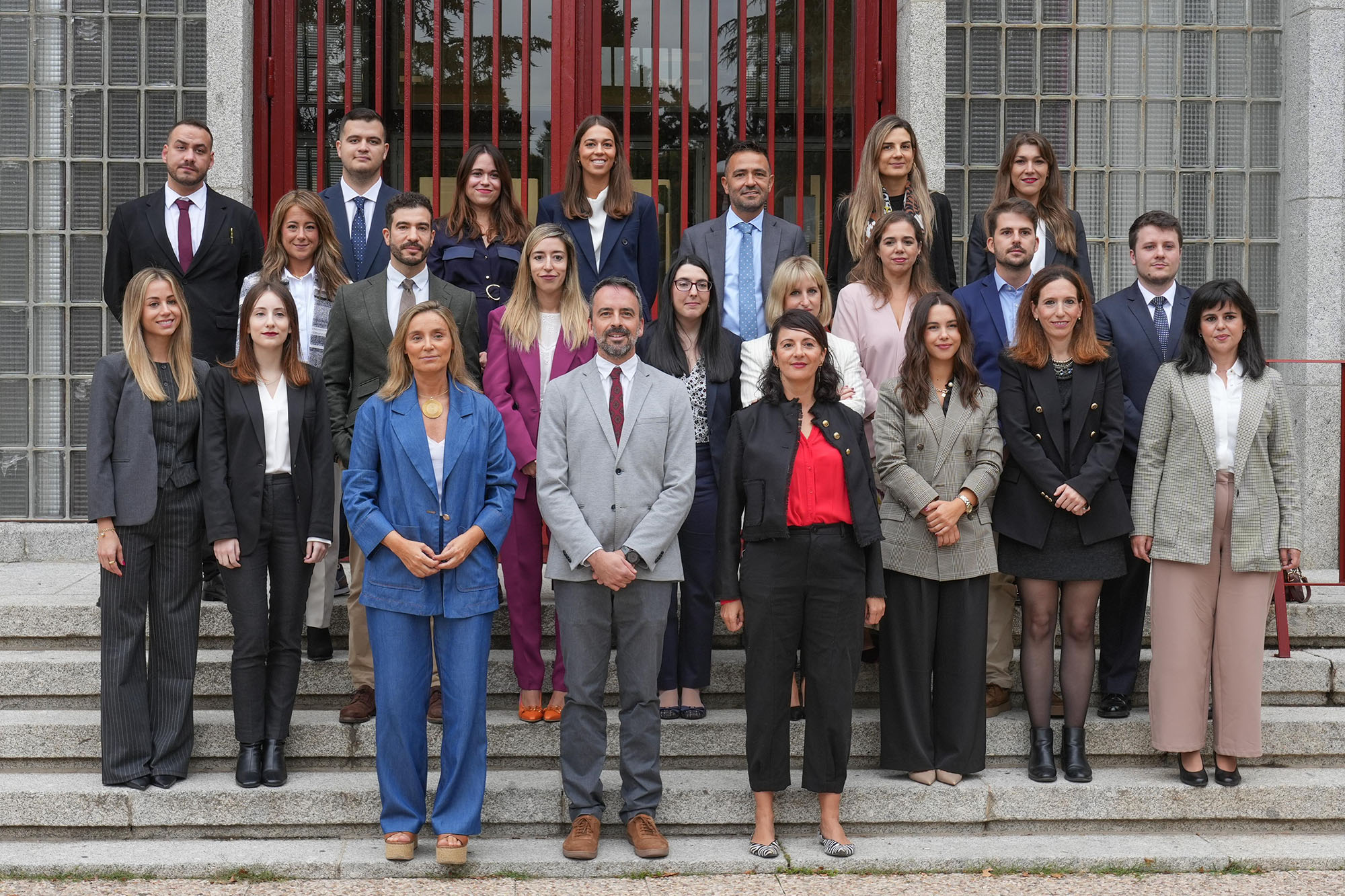 Manuel Olmedo en la inauguración del curso selectivo de LAJs