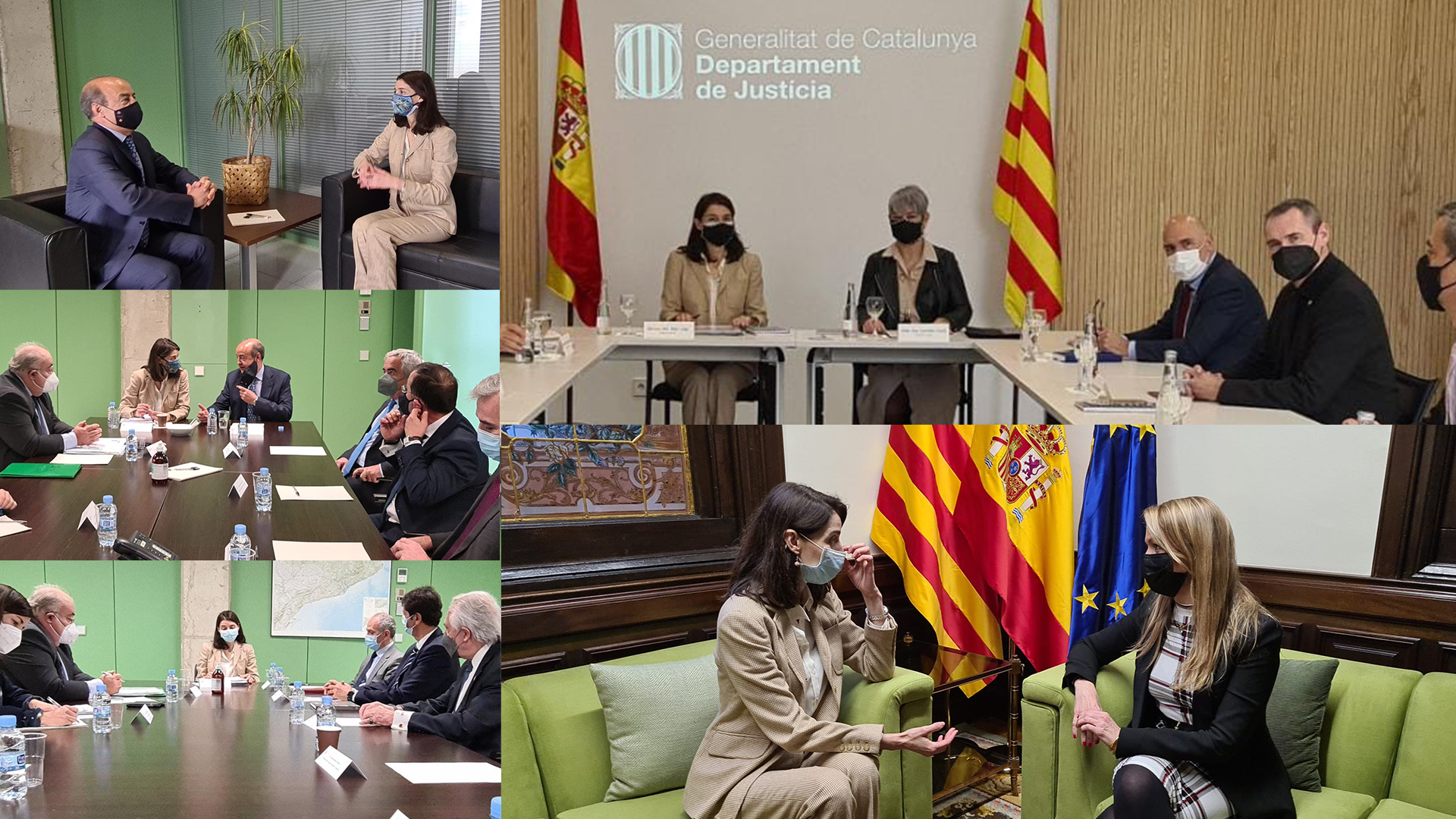 Viaje de la ministra de Justicia a Barcelona