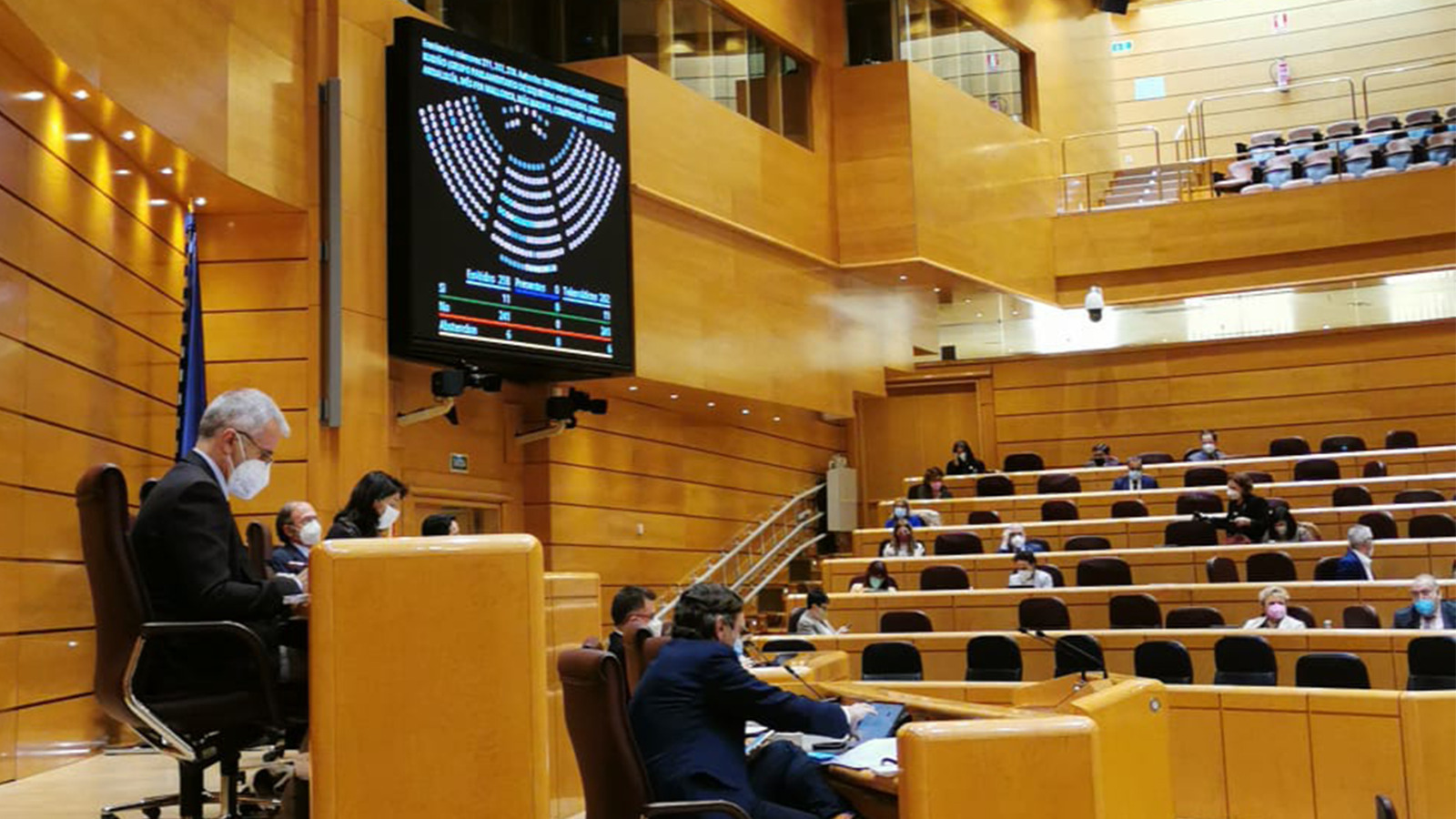 Aprobación en el Senado de la Ley de Registro Civil