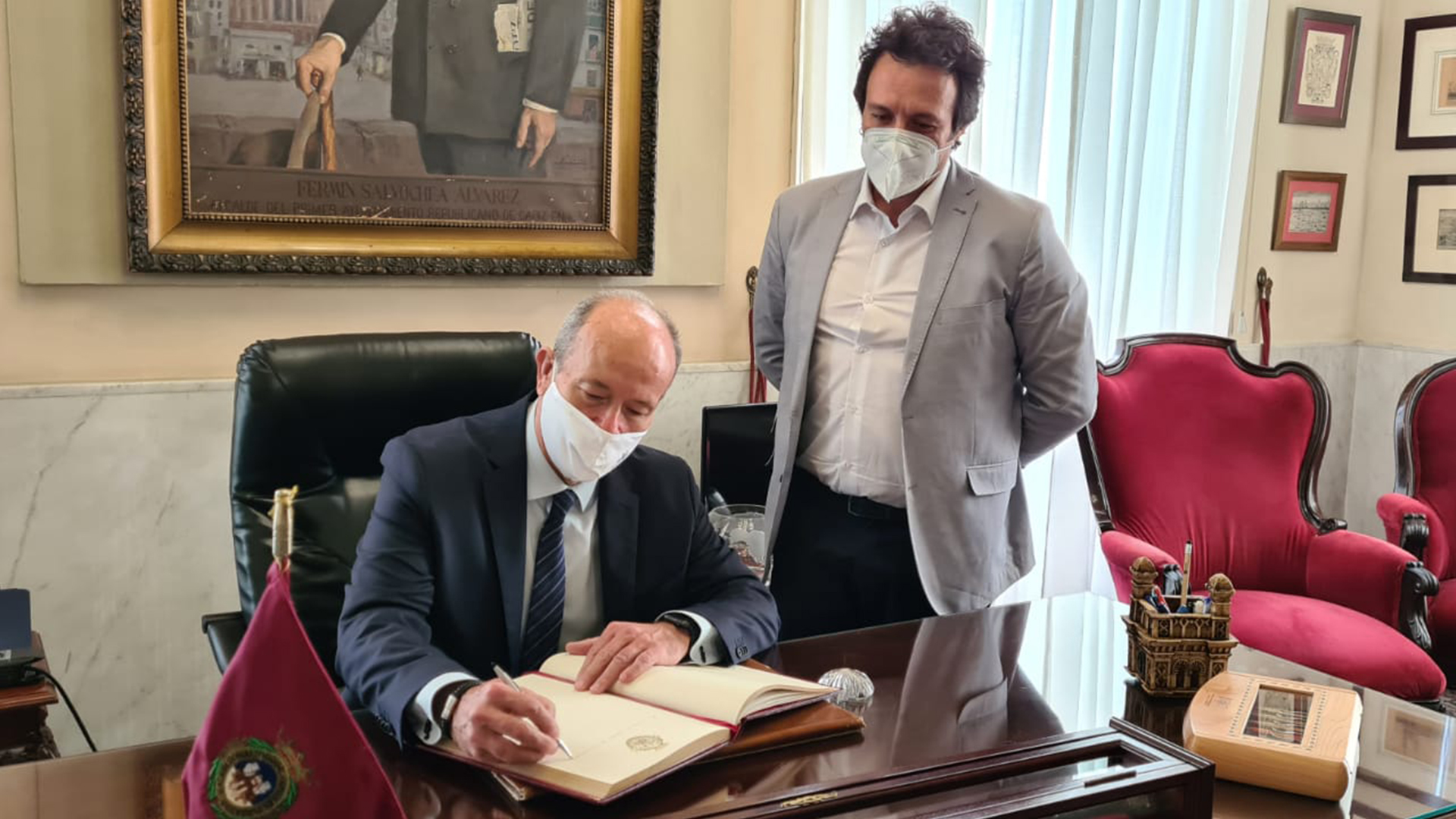 Campo se reúne con el alcalde de Cádiz