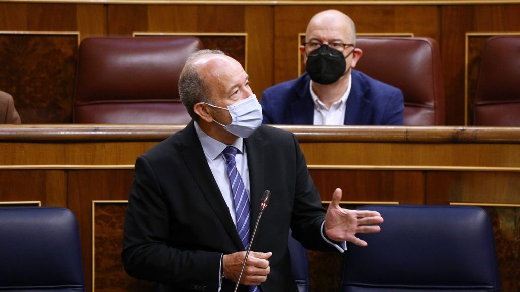 Campo durante su intervención en el Congreso