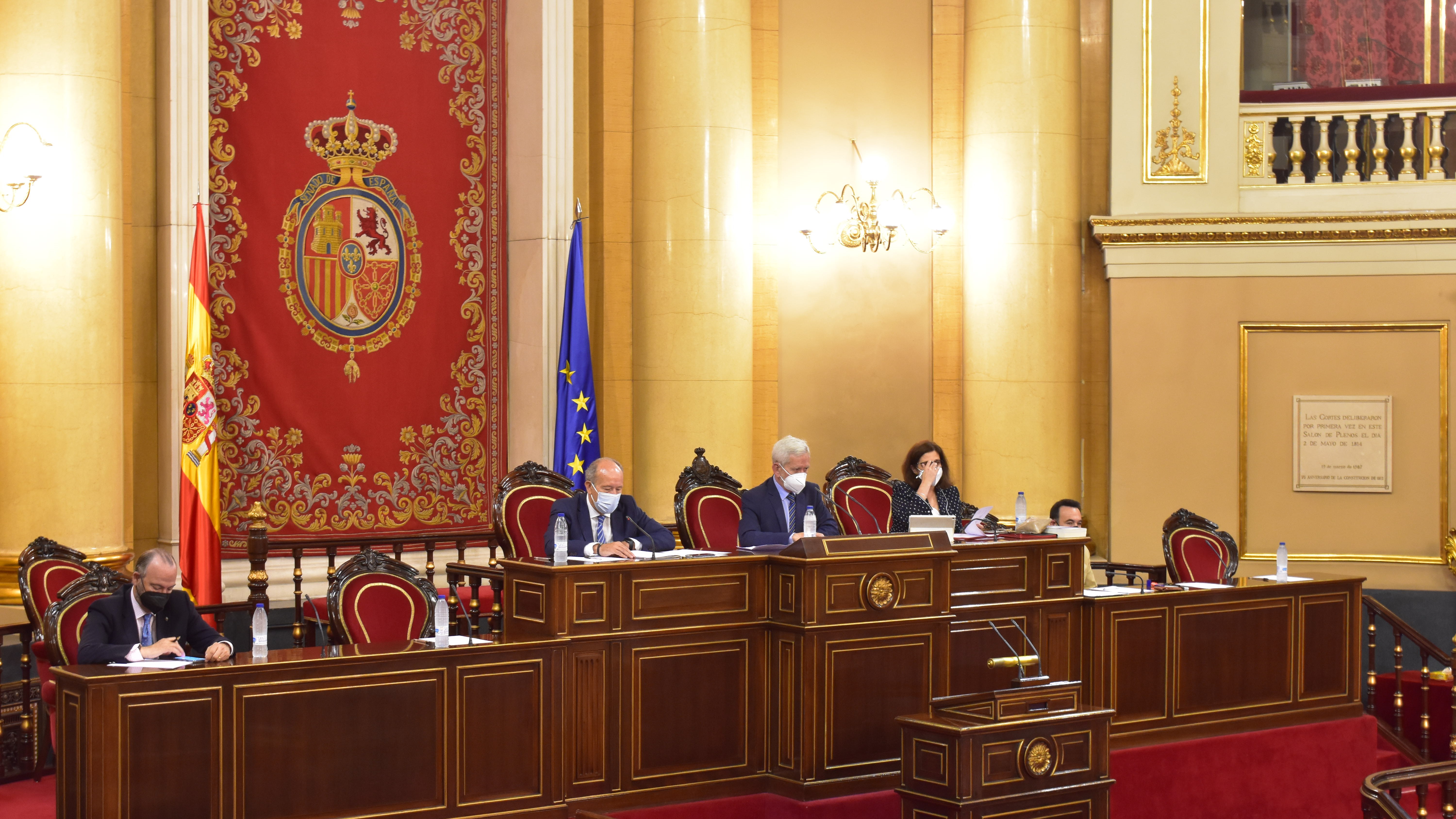 Juan Carlos Campo en la Comisión de Justicia en el Senado