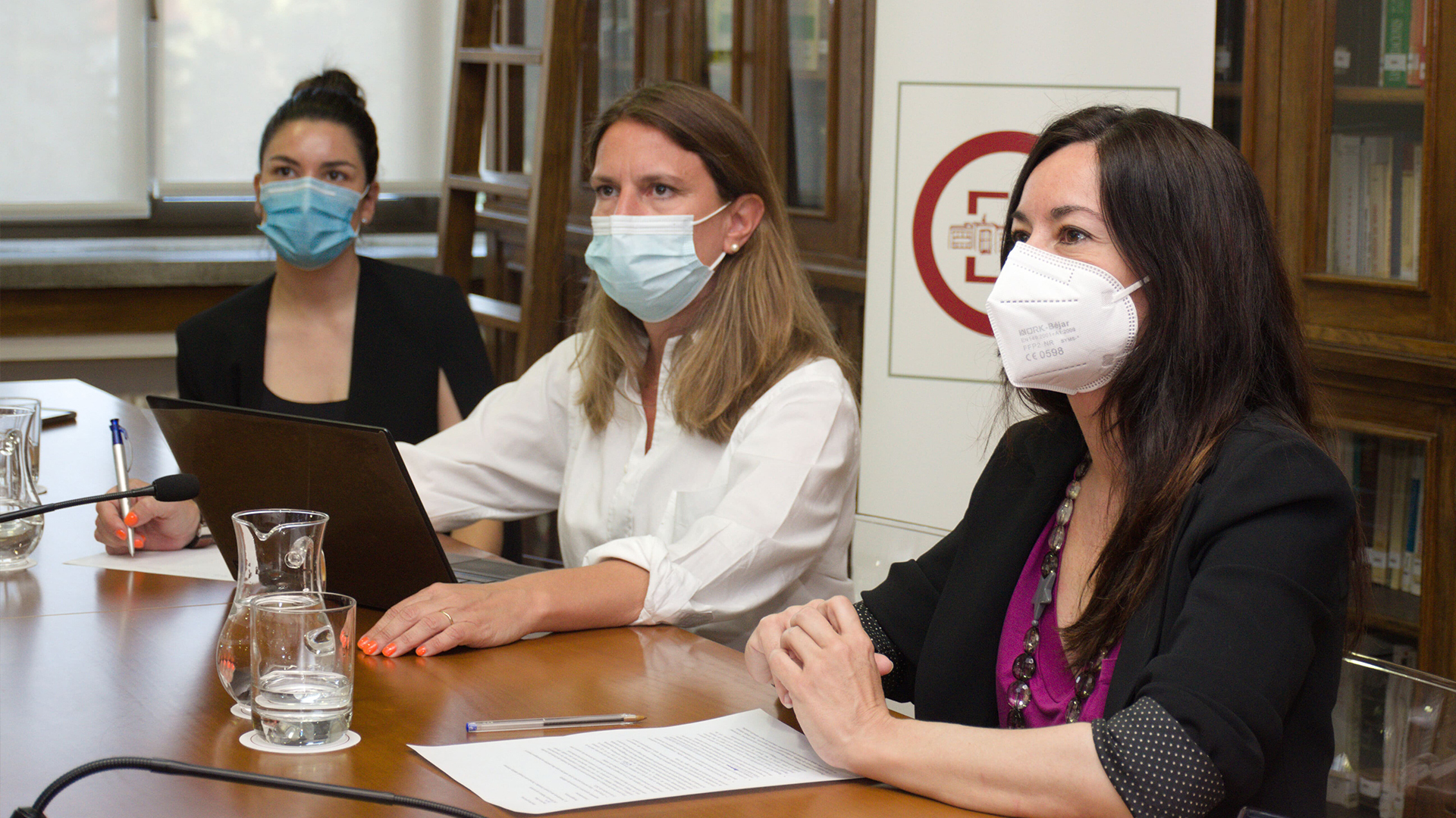 López-Yuste durante la inauguración del Curso de Médicos Forenses en el CEJ