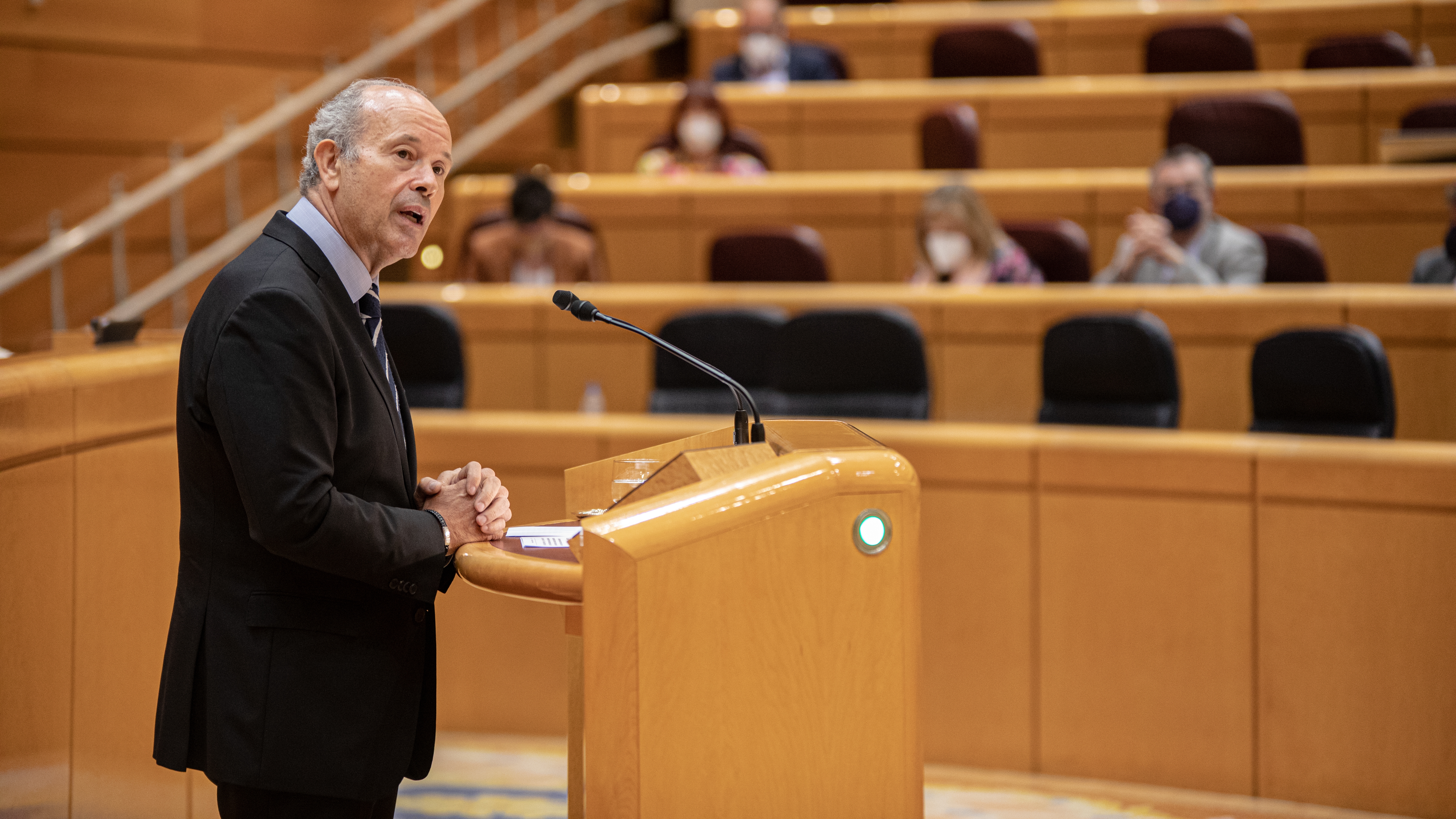 Juan Carlos Campo en el Senado