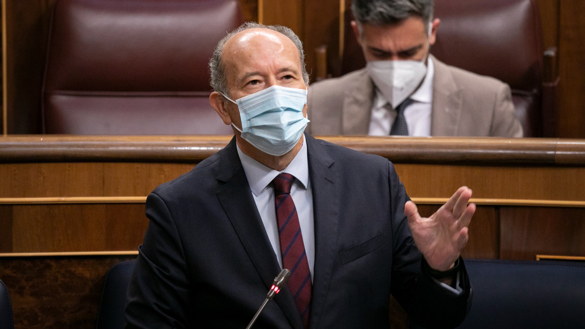Campo interviene en el Congreso de los Diputados para hablar sobre indultos