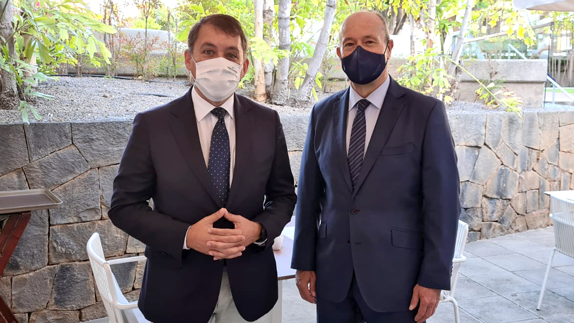 Campo se reúne con el alcalde de Santa Cruz de Tenerife