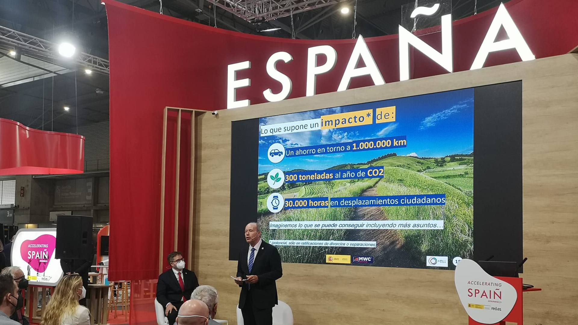 Juan Carlos Campo en el MWC Barcelona