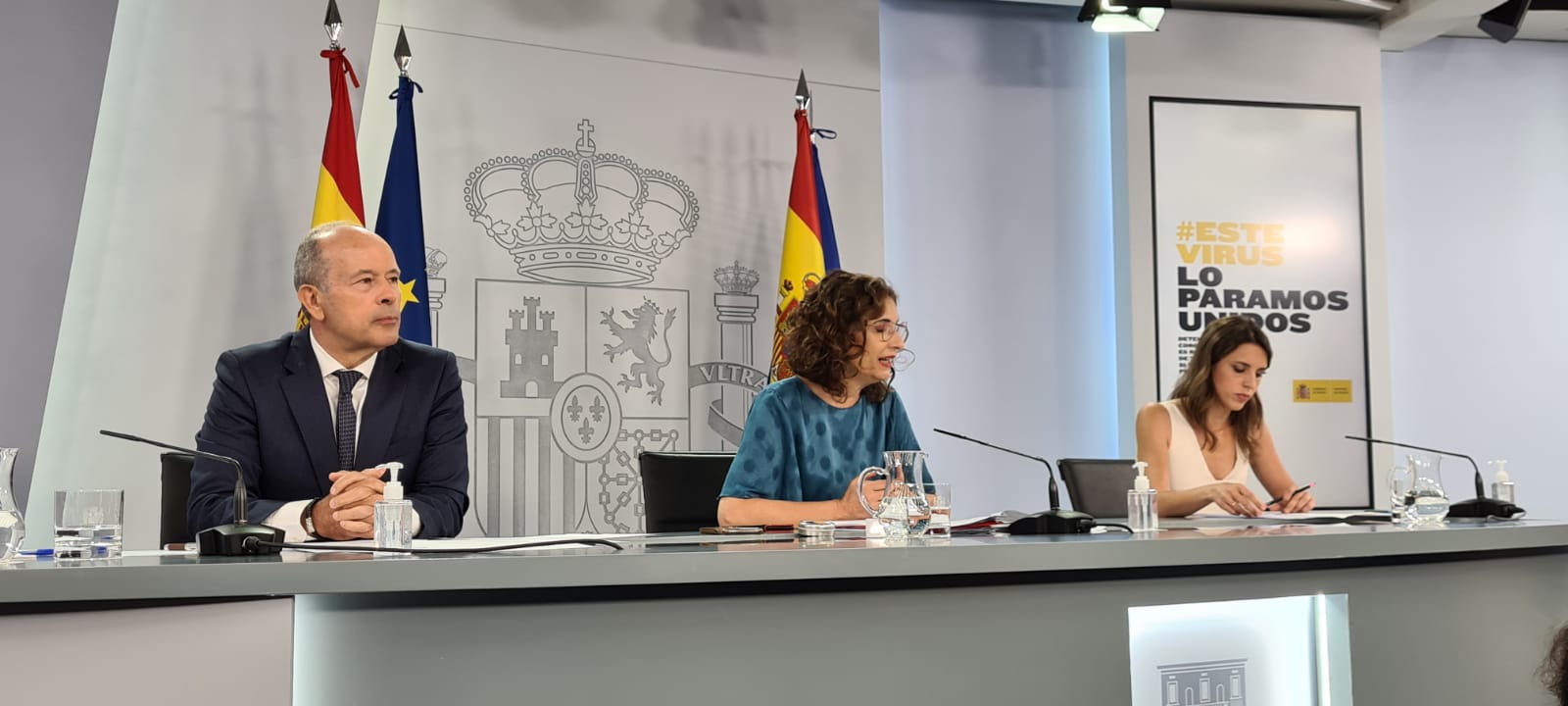 Campo en la rueda de prensa del Consejo de Ministros
