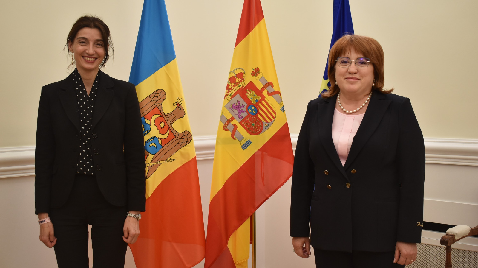 Reunión con la presidenta del Tribunal Constitucional de la República de Moldavia