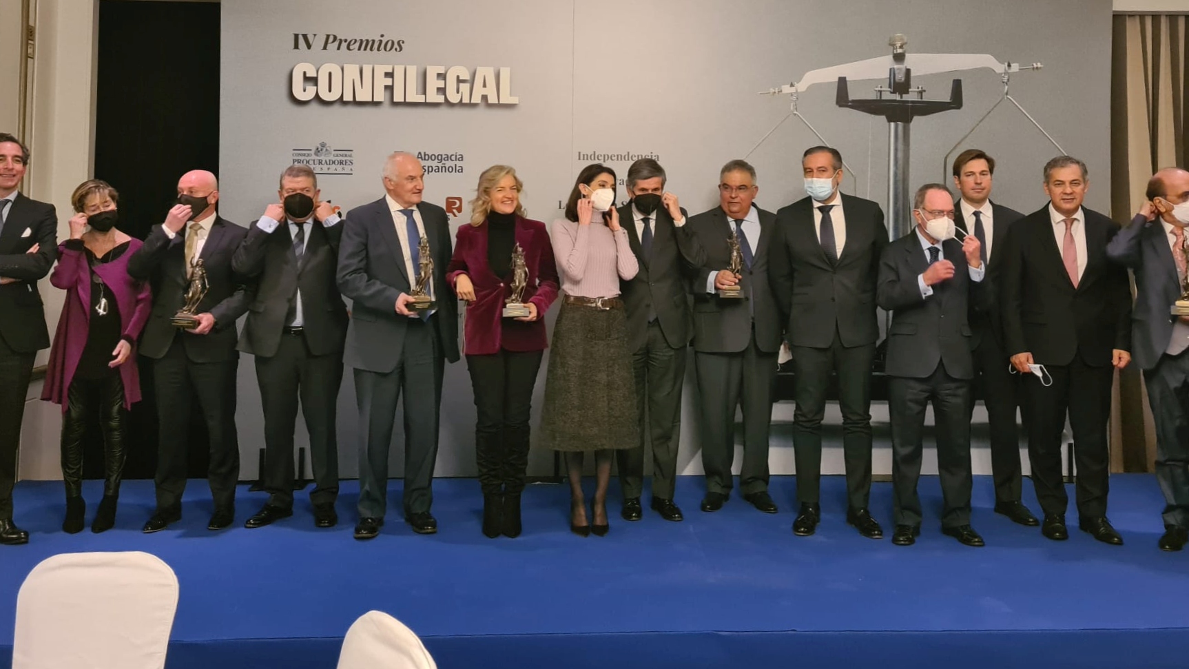 Entrega de los IV Premios Confilegal
