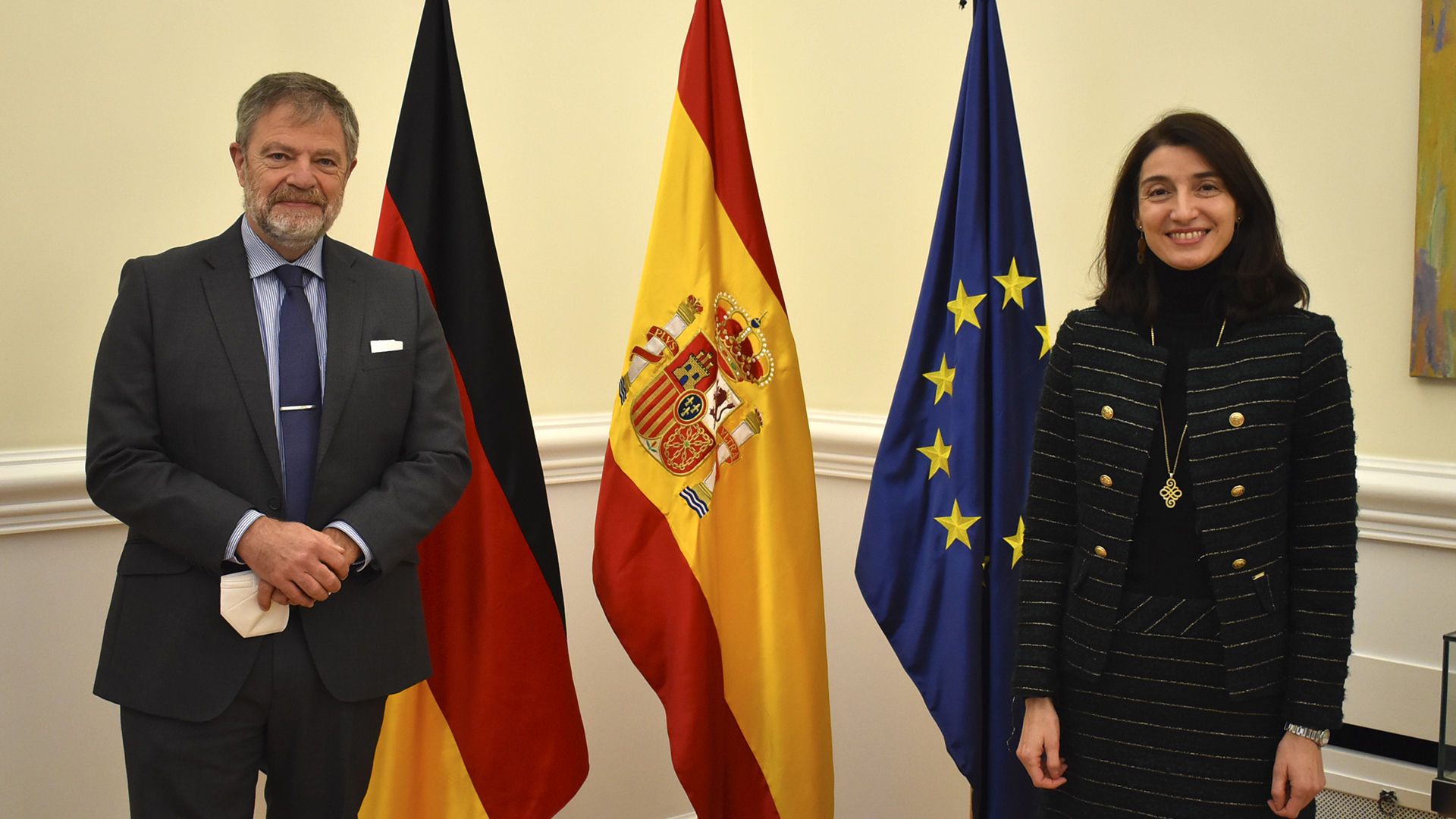Reunión Pilar LLop y Wolfgang Dold