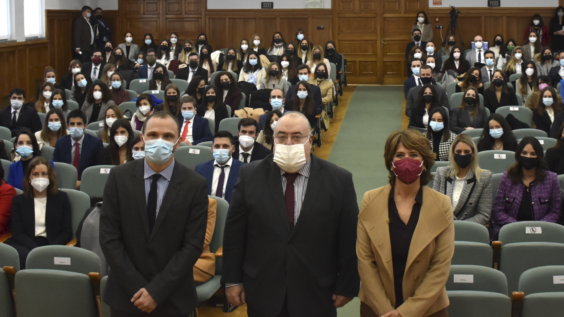 Inauguración curso selectivo de acceso de la 60º promoción a la Carrera Fiscal