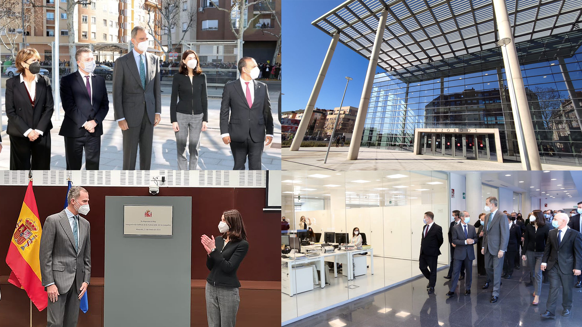 Inauguración Ciudad de la Justicia de Albacete
