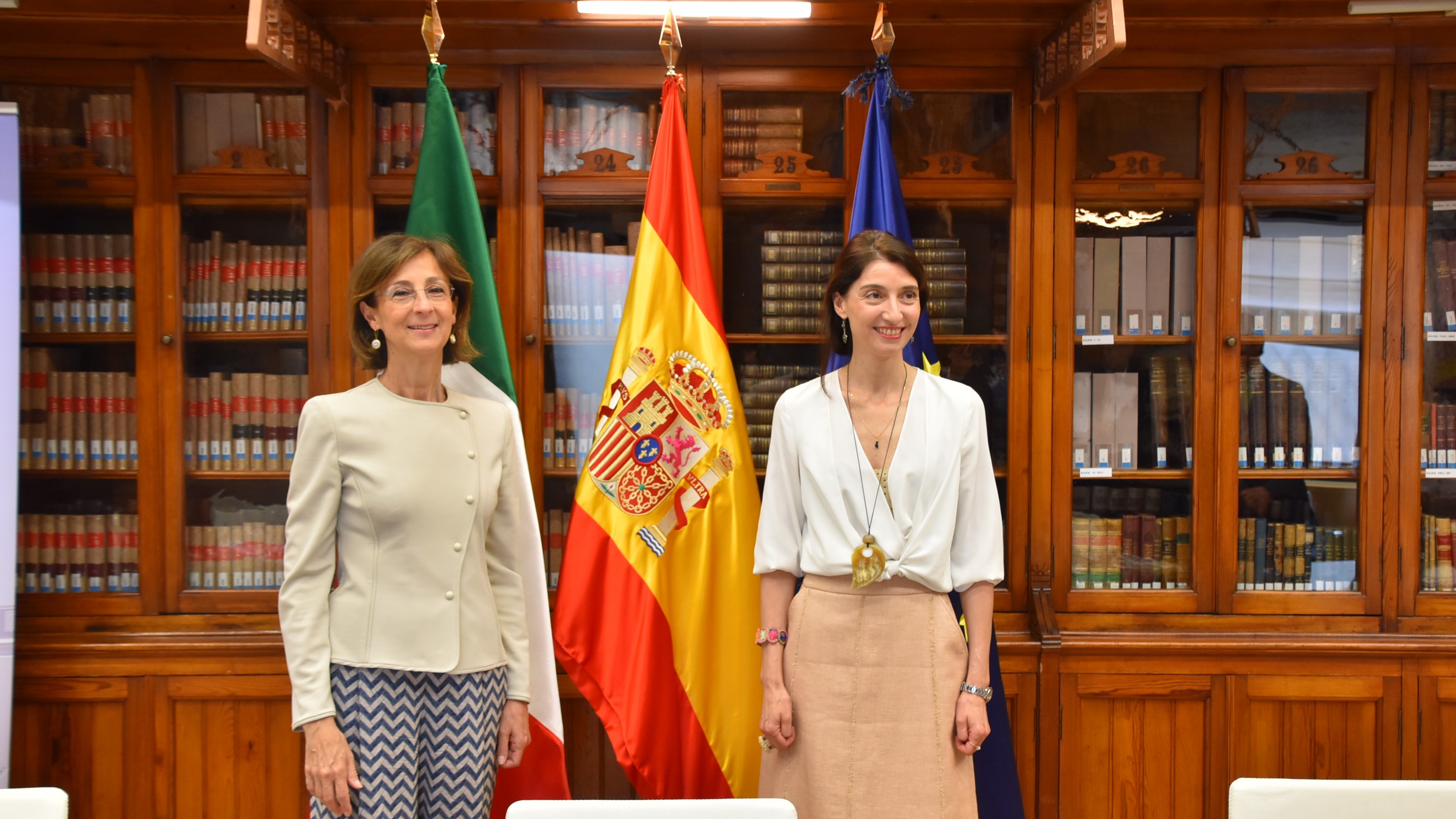 Reunión de las ministras de Justicia de España e Italia