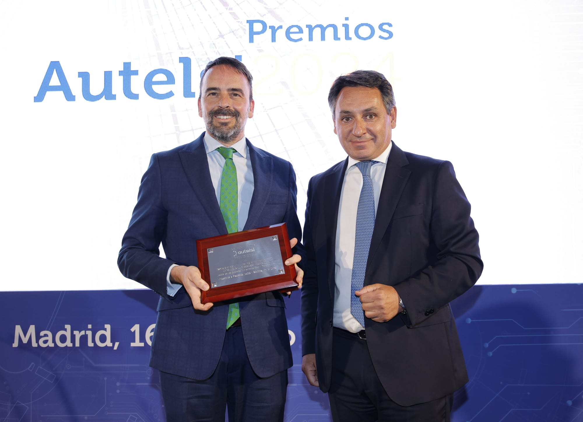 El secretario de Estado de Justicia recoge el premio AUTELSI