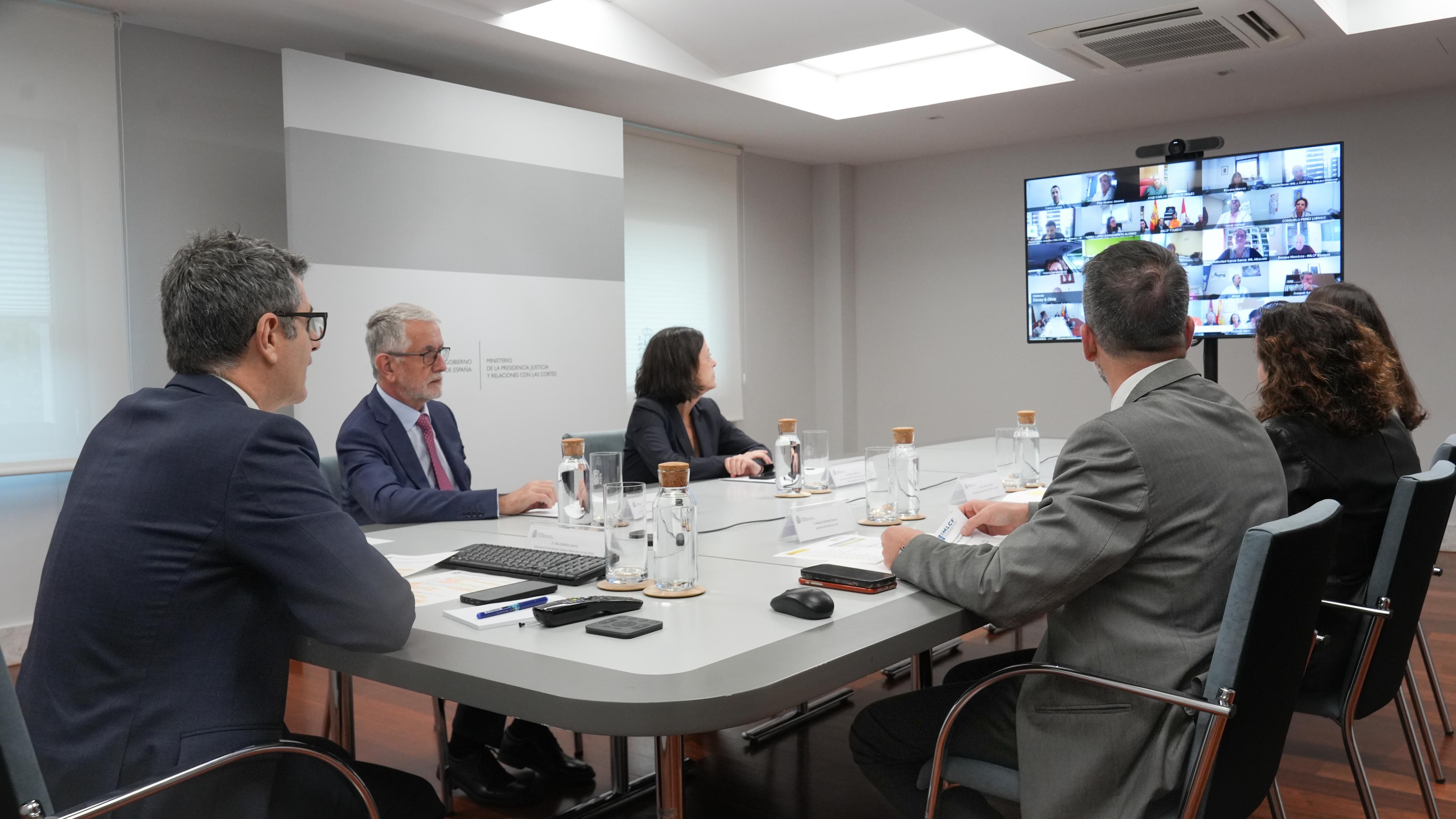 Reunión con médicos forenses