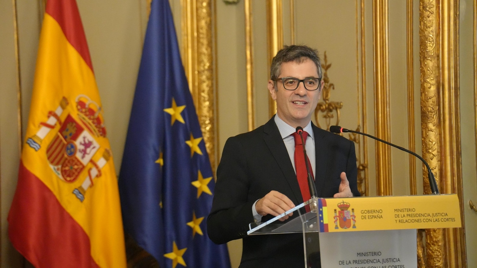 Félix Bolaños en las XLI jornadas de la Abogacía General del Estado