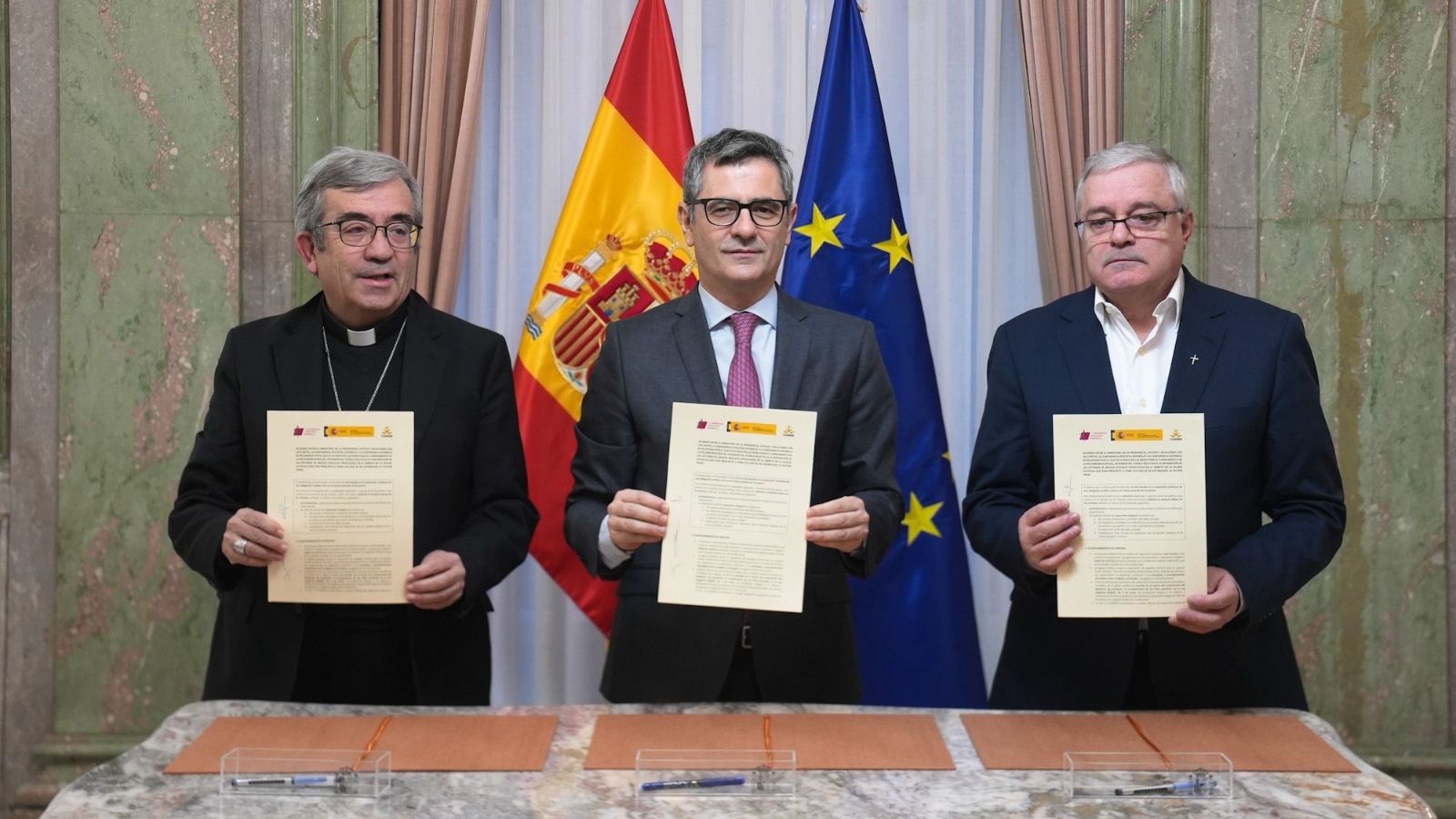 Acuerdo con la Iglesia de un sistema de reparación para las víctimas de abusos sexuales