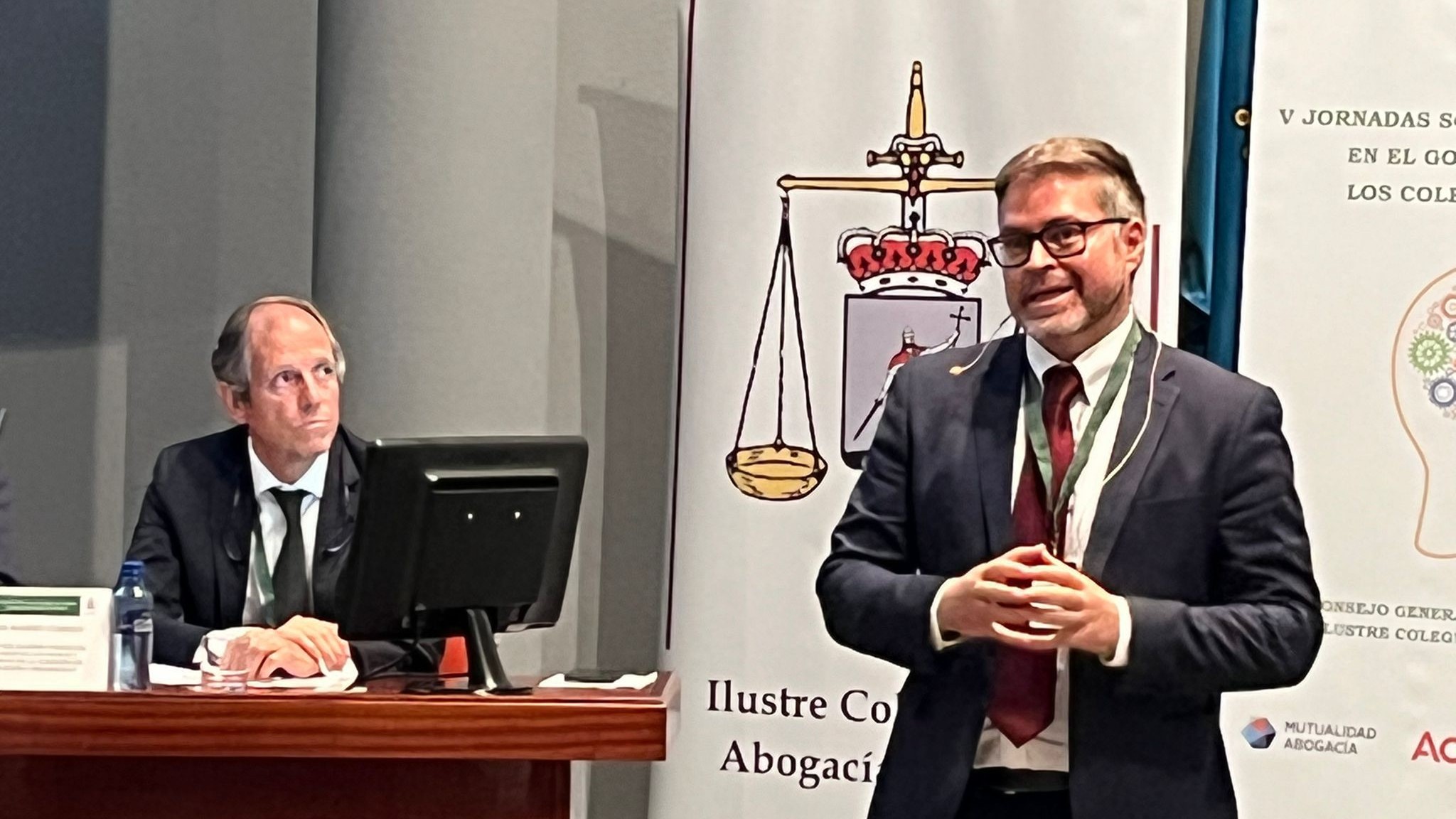 Aitor Cubo en las V Jornadas sobre nuevas tecnologías en el Gobierno y Gestión de los Colegios de Abogados