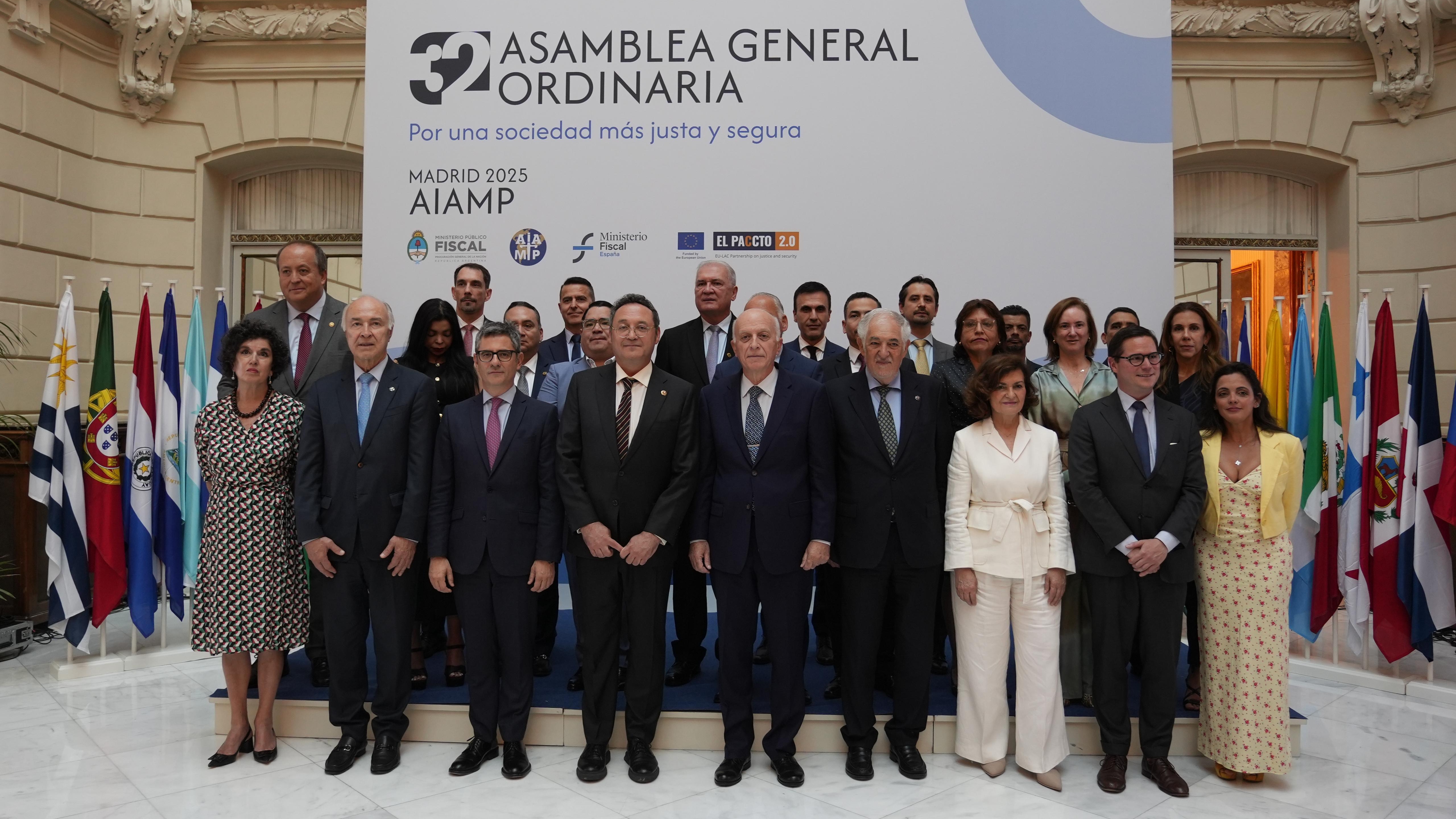 Ceremonia de apertura de la XXXII Asamblea General Ordinaria de la Asociación Iberoamericana de Ministerios Públicos (AIAMP)
