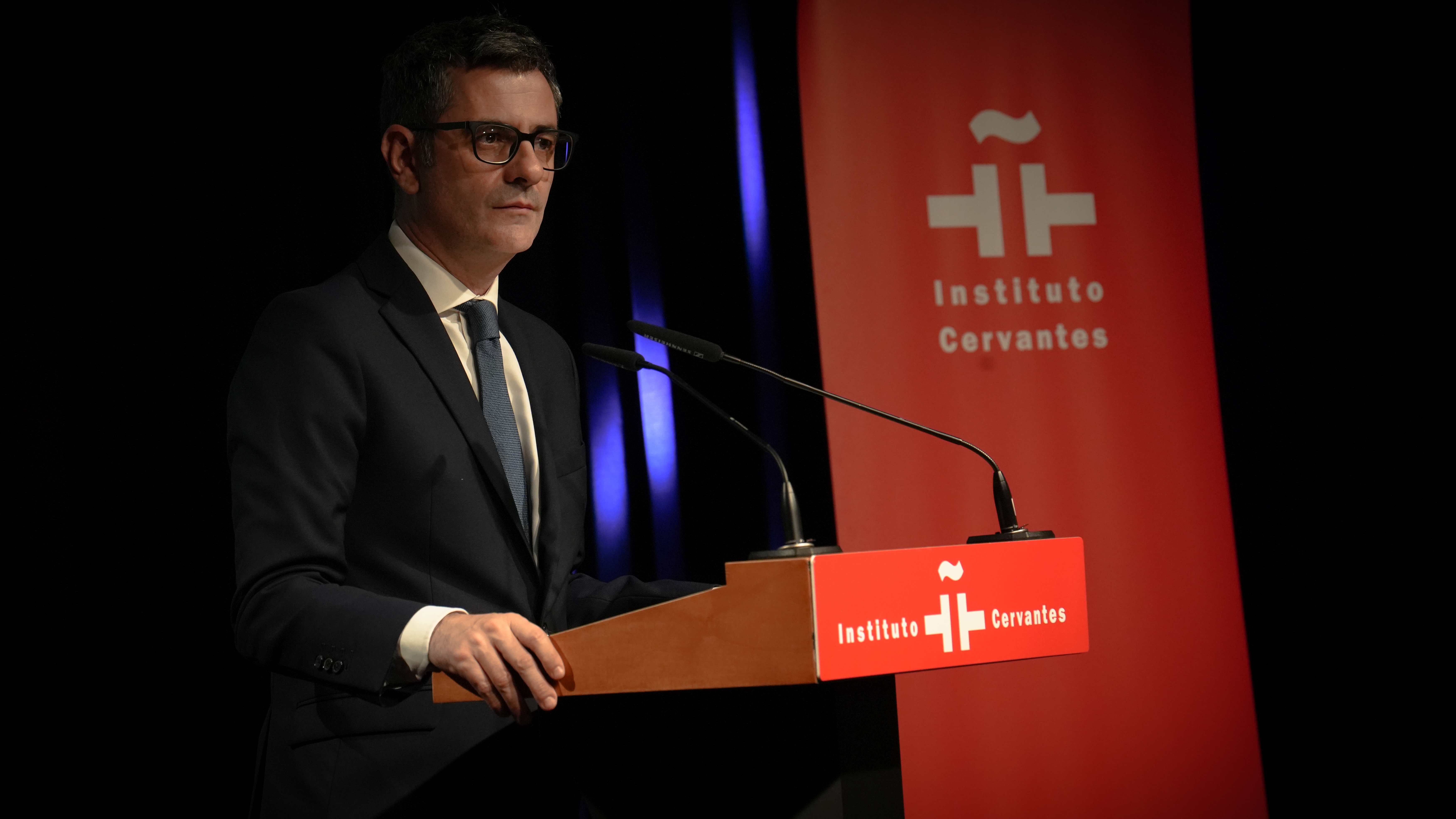 Bolaños en la  ceremonia de clausura de los actos de conmemoración del 75 aniversario de la Declaración Universal de los Derechos Humanos