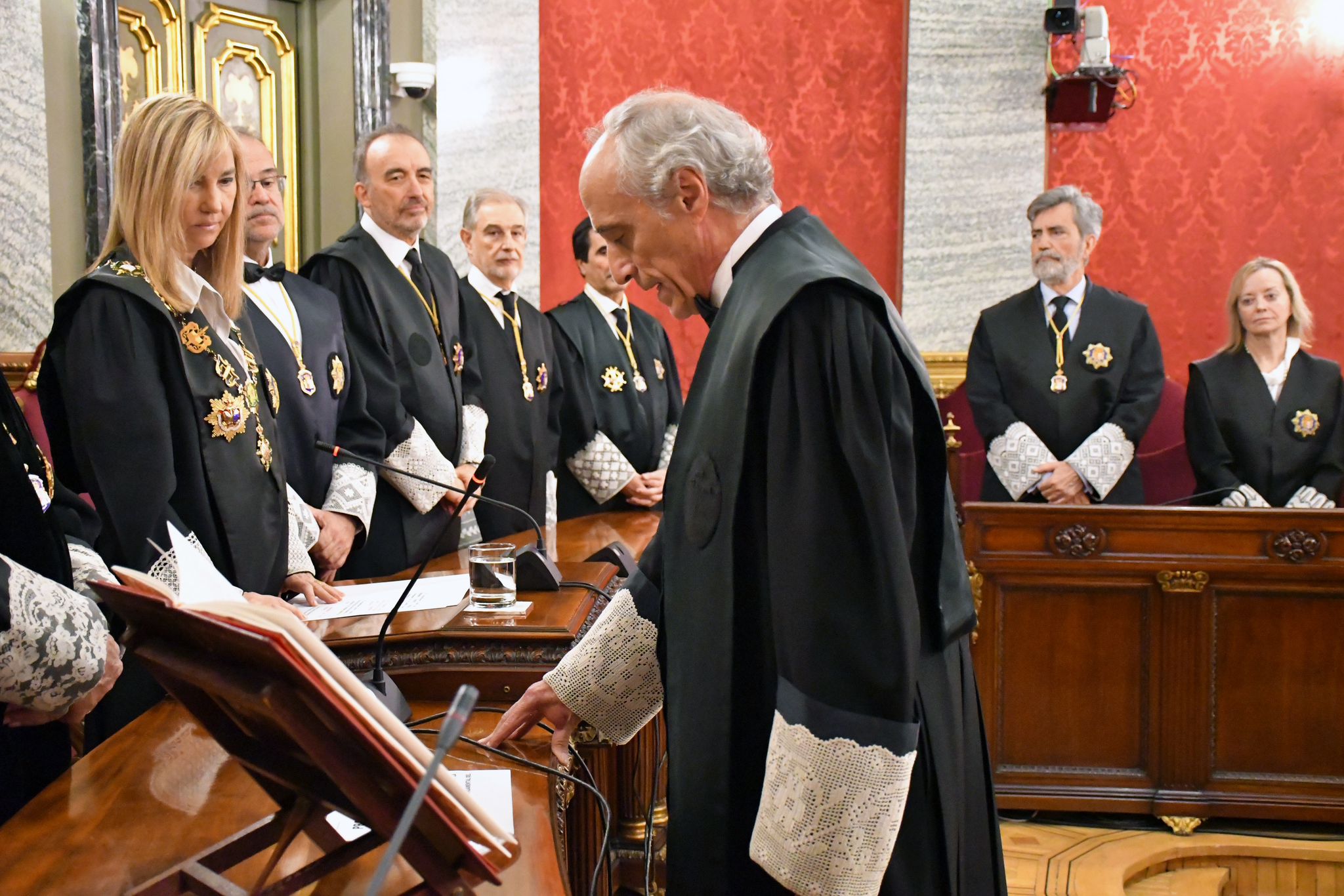 Bolaños asiste al acto de jura o promesa de Fernando Prieto Rivera