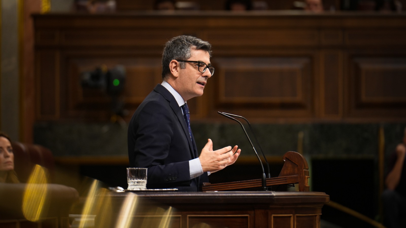 Félix Bolaños en el Congreso de los Diputados