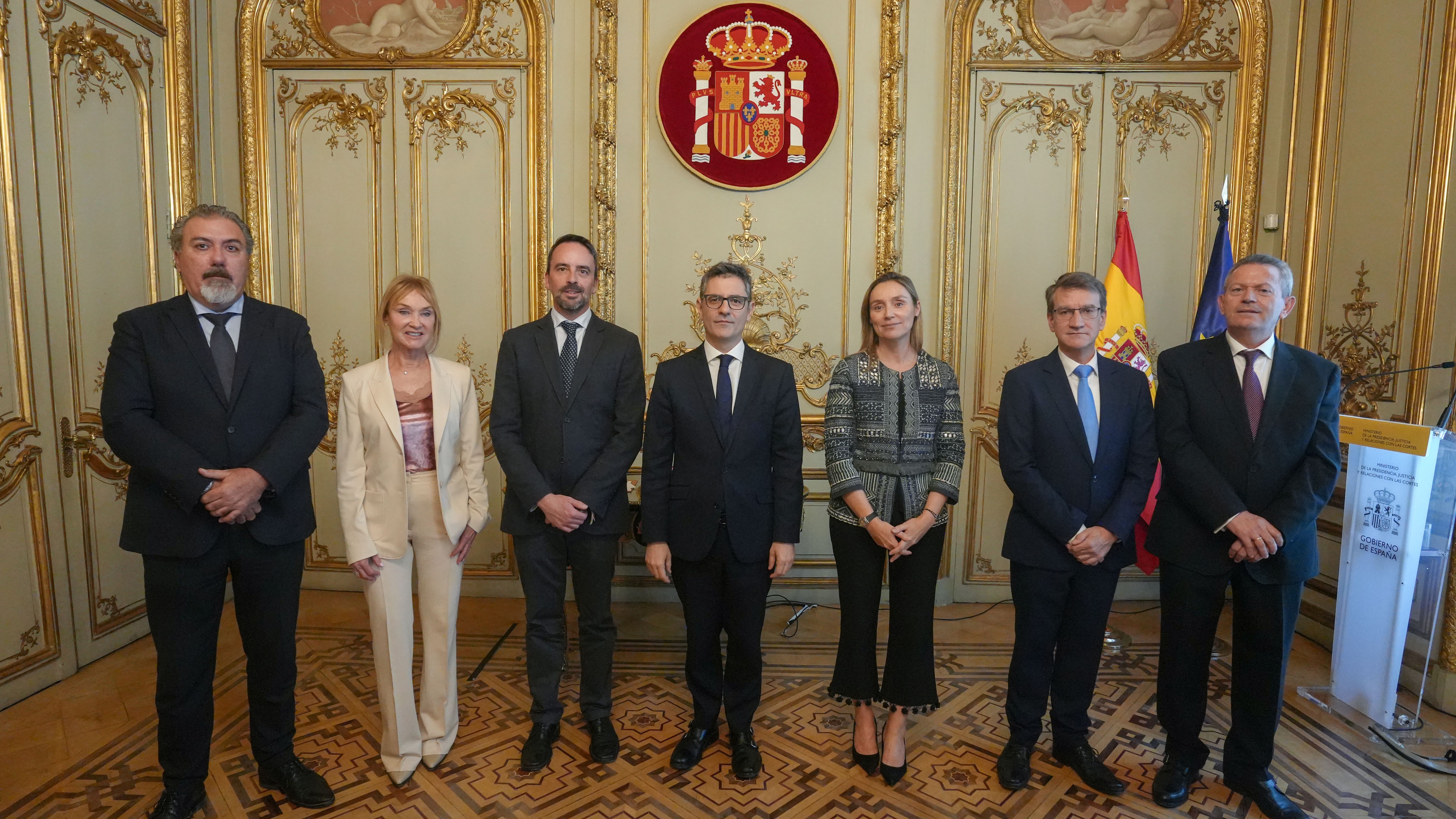 Bolaños en la toma de posesión de secretarios y secretarias de gobierno