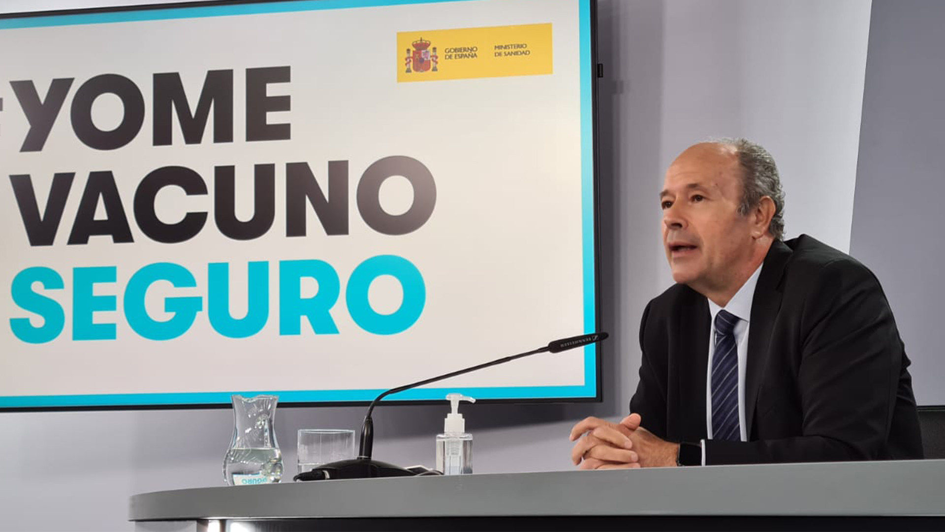 Campo en la rueda de prensa posterior al Consejo de Ministros