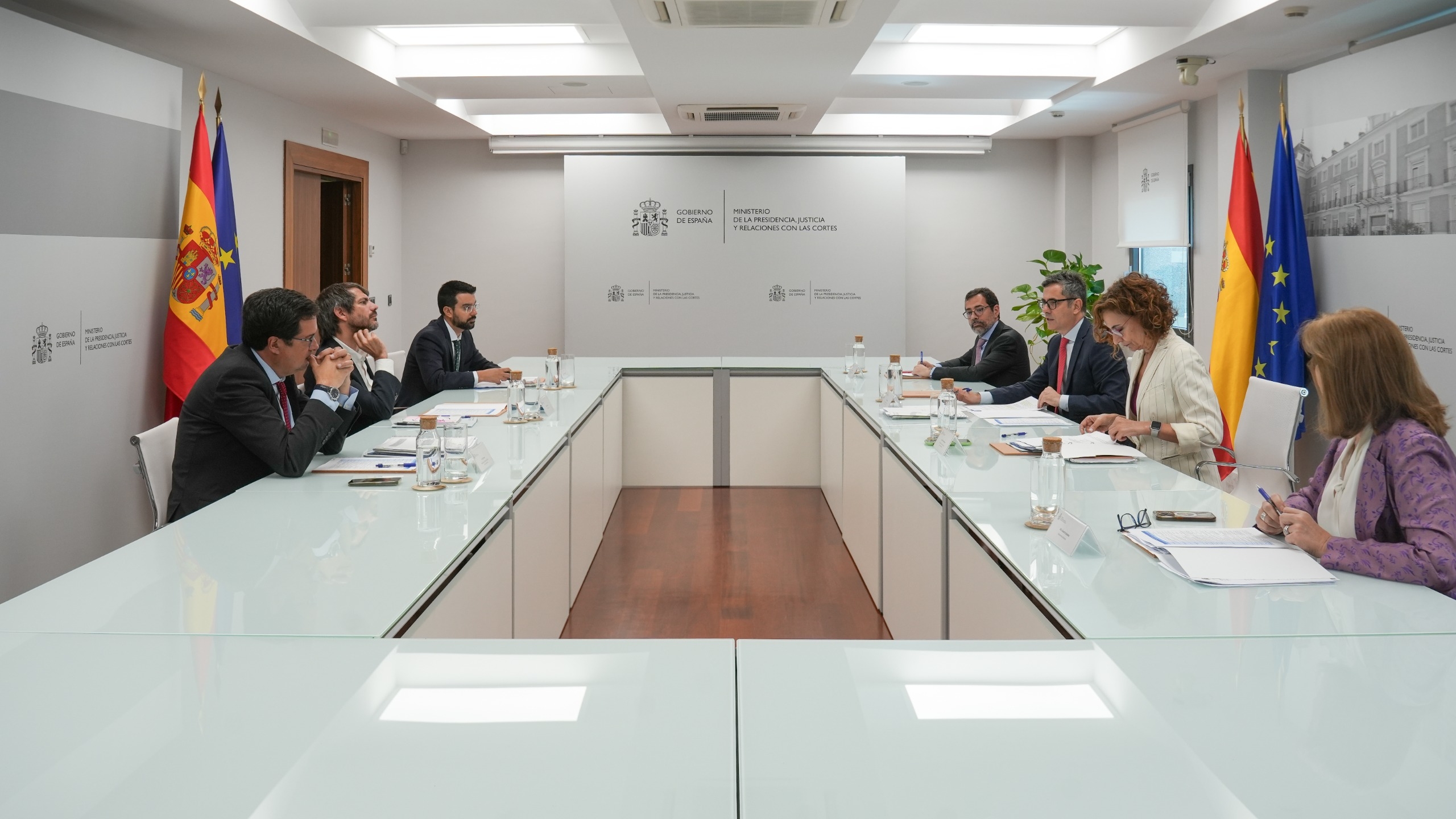 Reunión de la Comisión Interministerial de seguimiento e impulso del Plan de Acción por la Democracia (PAD)