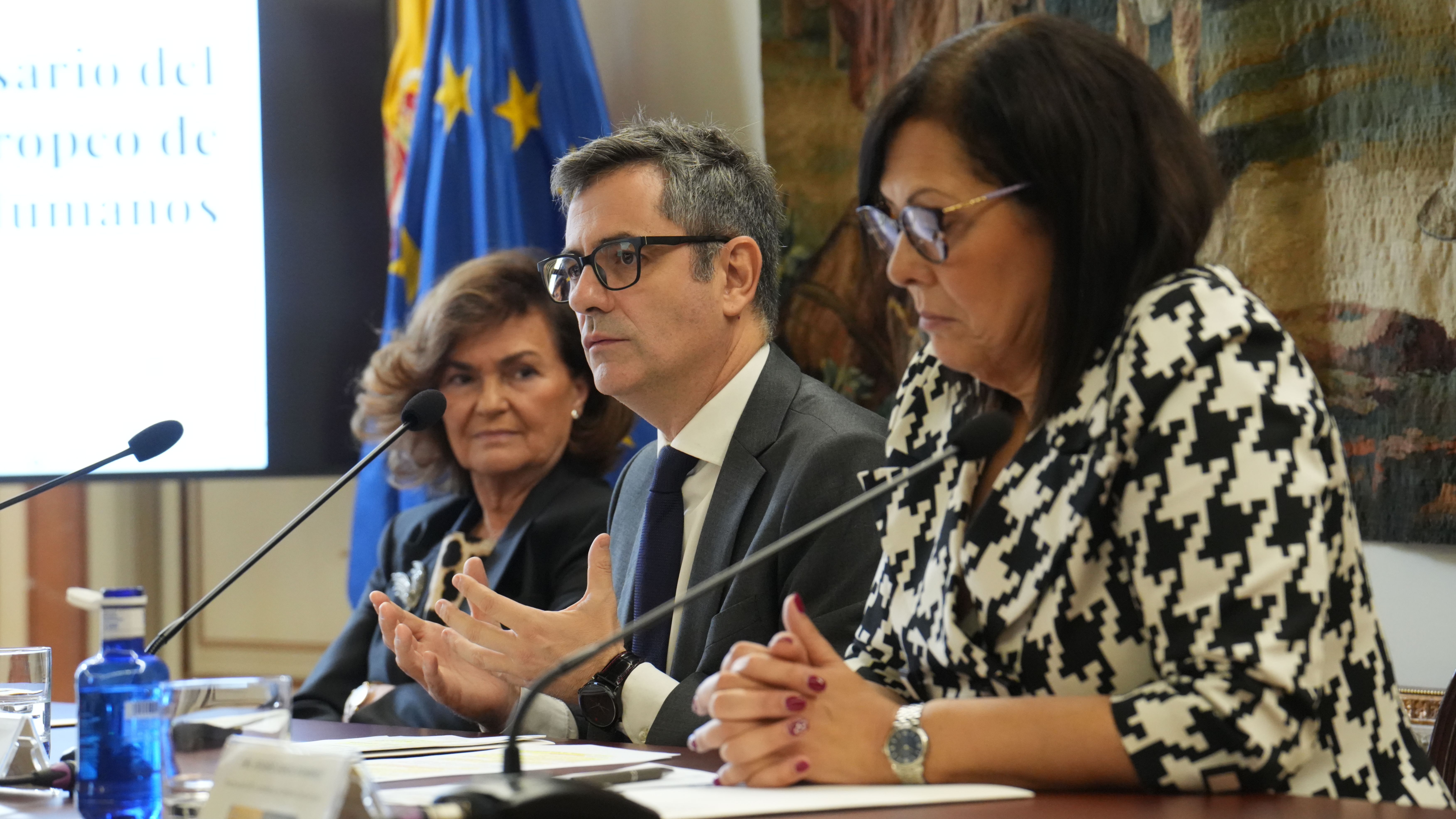 Bolaños, en la jornada por el 75 aniversario del Convenio Europeo de Derechos Humanos