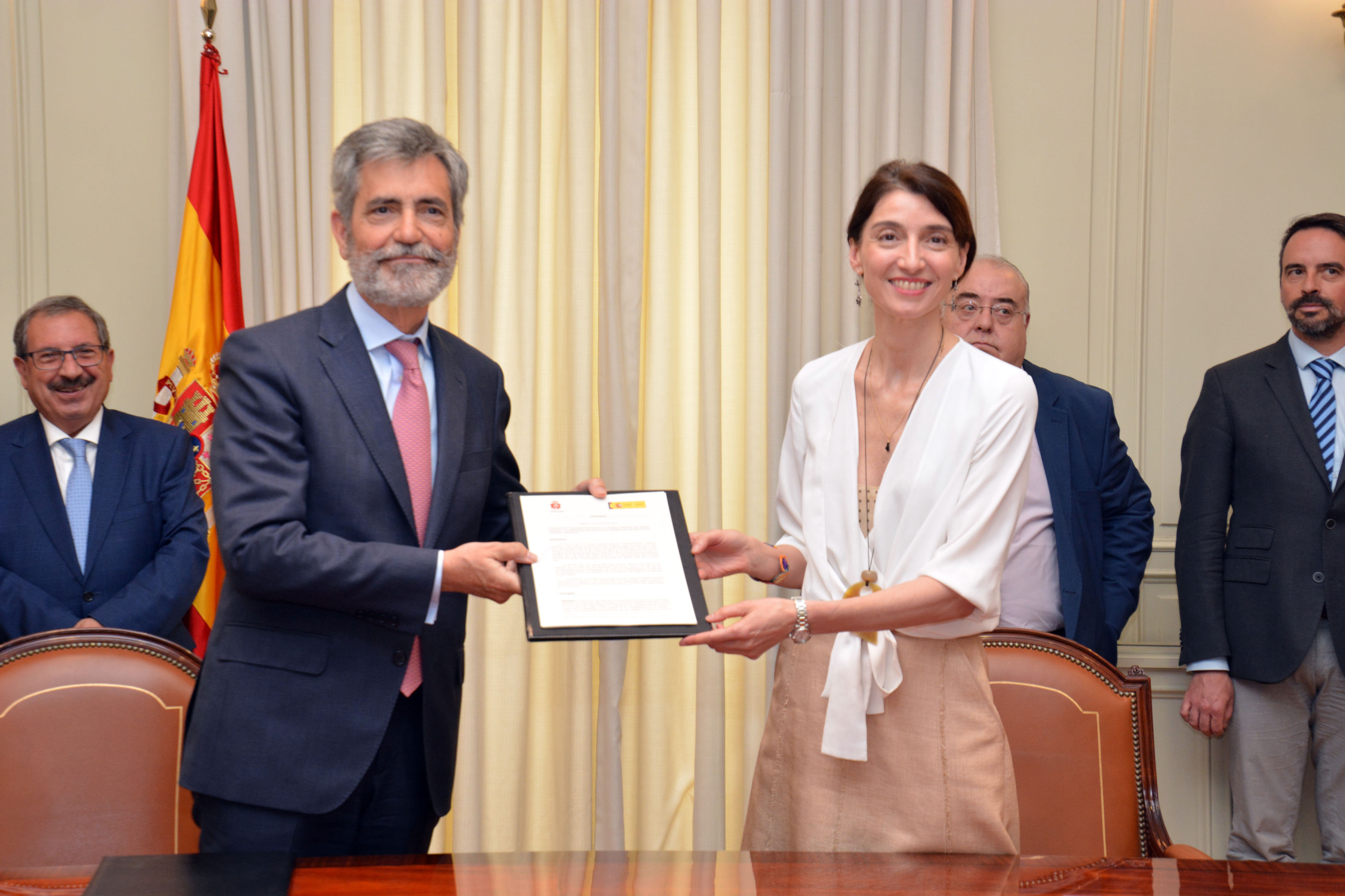 Convenio de colaboración entre Justicia y CGPJ sobre prevención de riesgos laborales