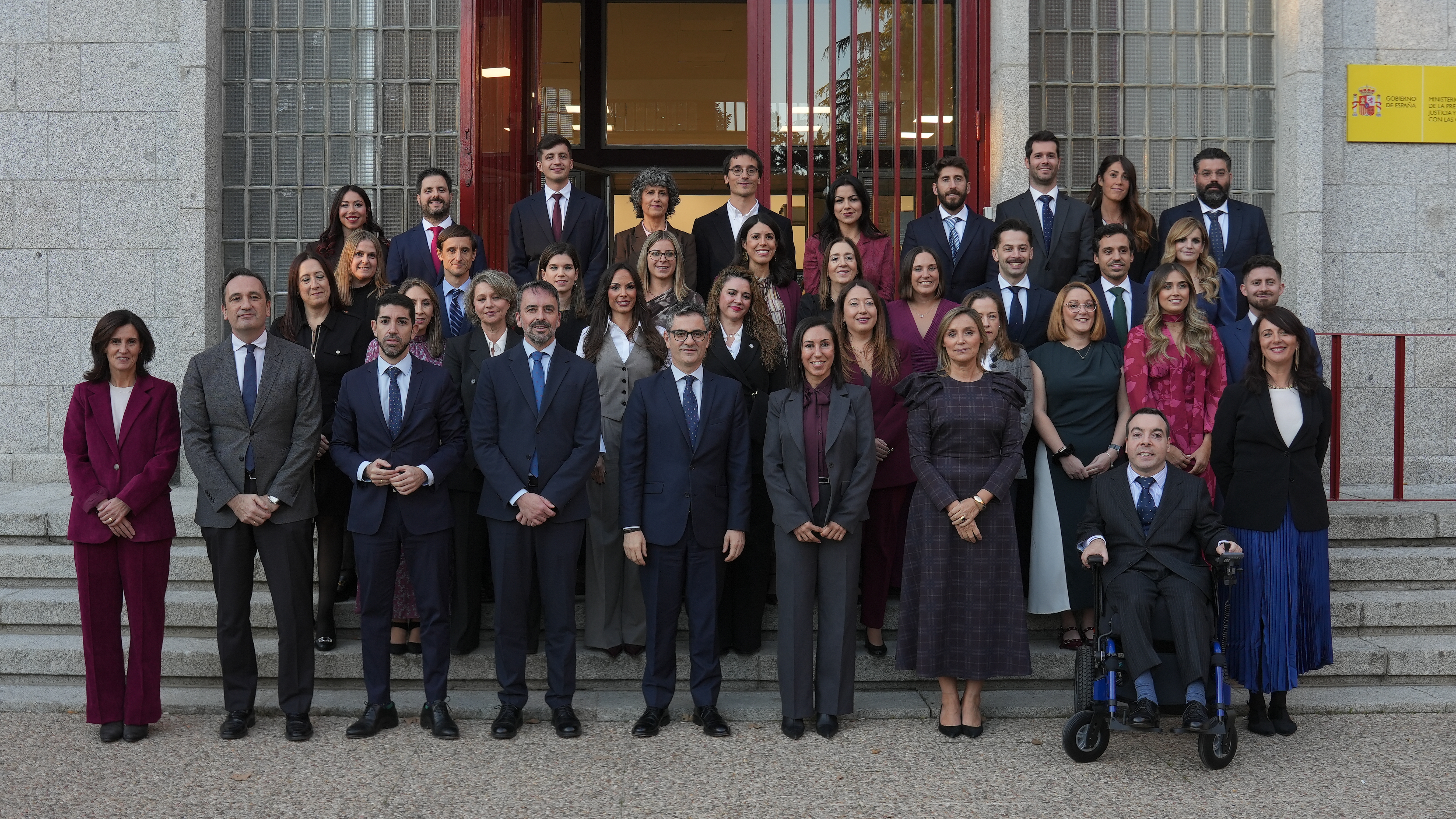 Entrega de despachos de la XLVII promoción interna de Letrados y Letradas de la Administración de Justicia