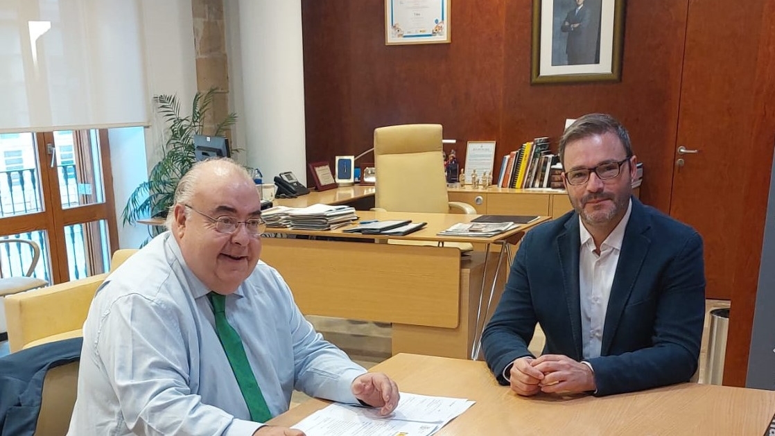 El SEJ reunido con el alcalde de Palma de Mallorca