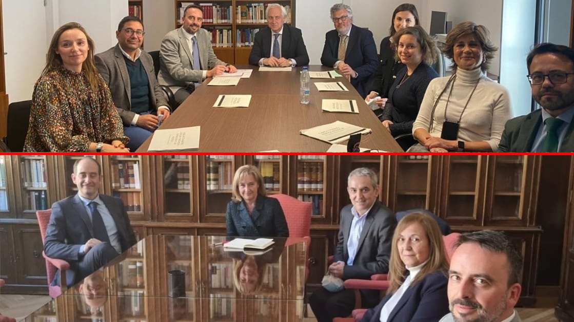 El SG para la Innovación y Calidad de Justicia se reúne con distintos colectivos en León y Palencia