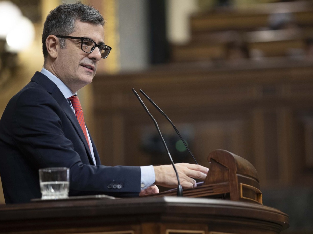 El ministro Bolaños en el Congreso de los Diputados