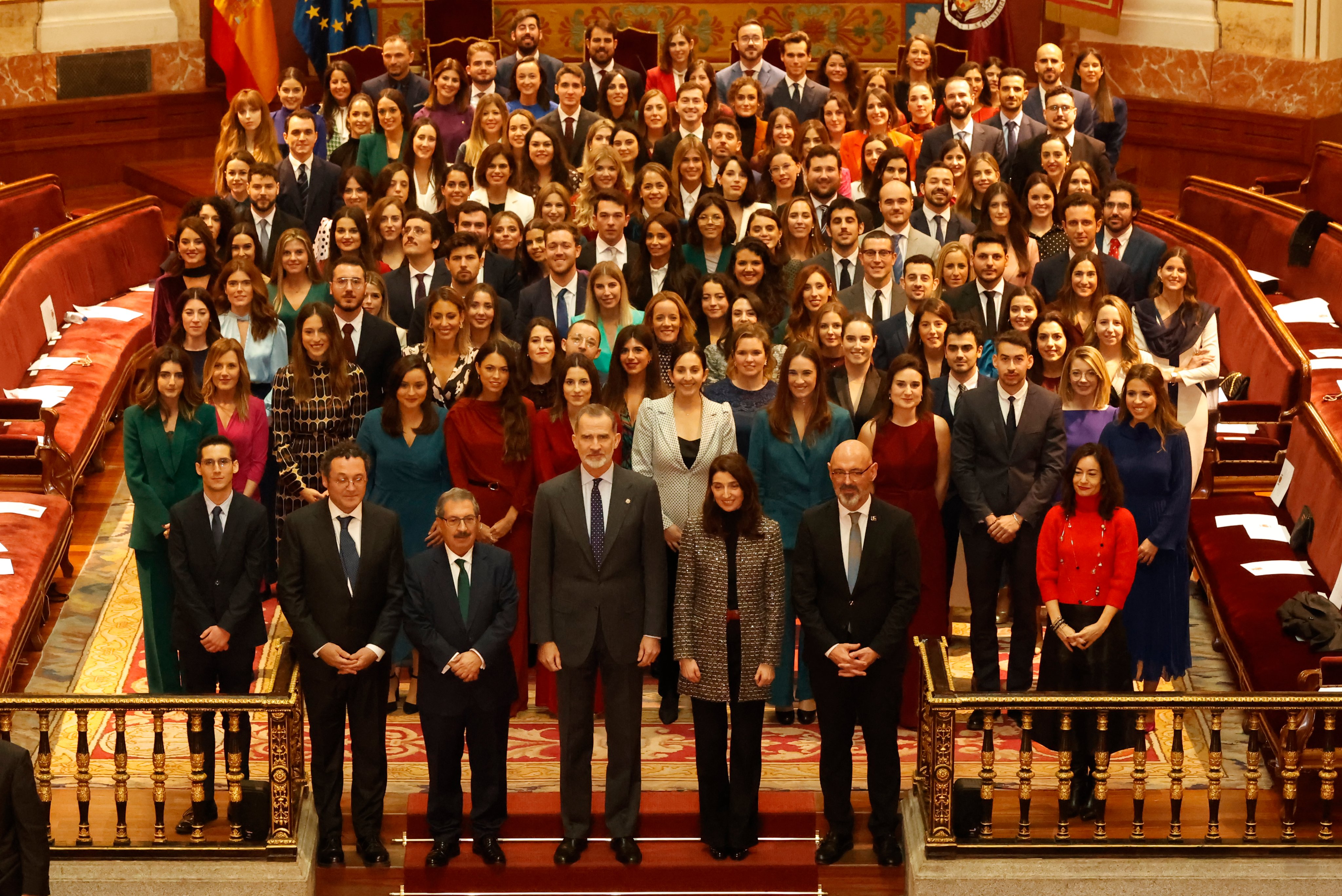 Entrega de despachos a la 60.ª promoción de la Carrera Fiscal