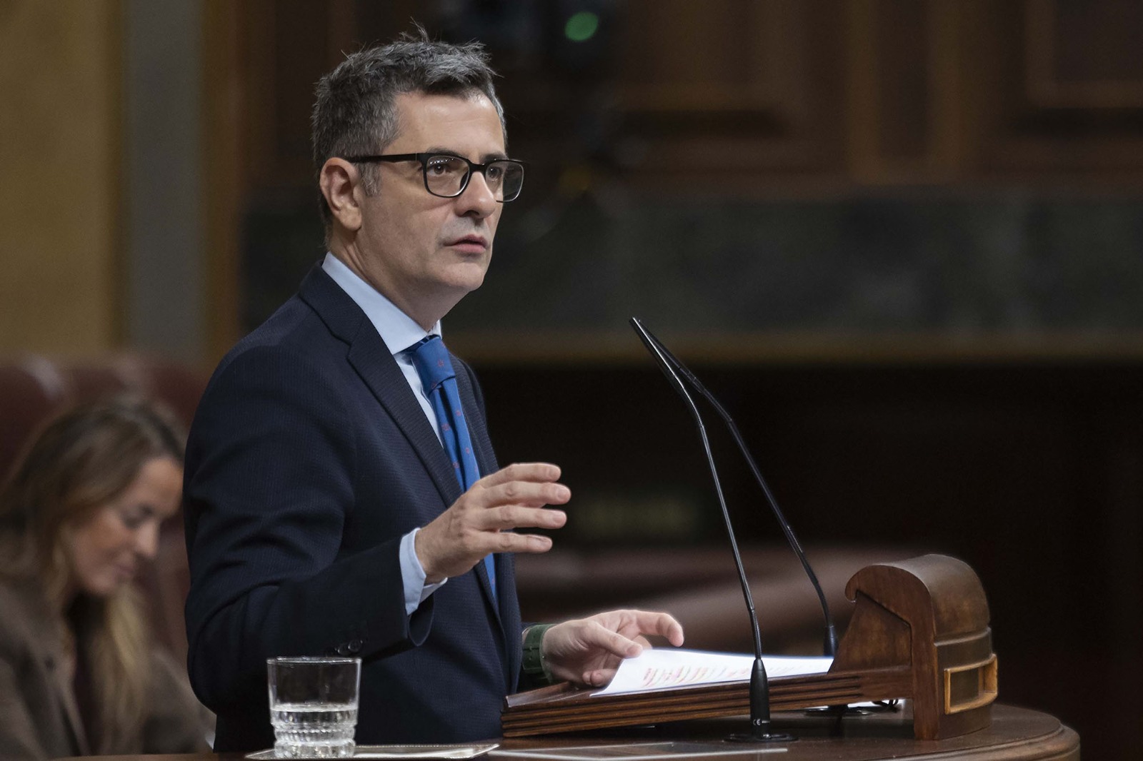 Félix Bolaños en el Congreso de los Diputados