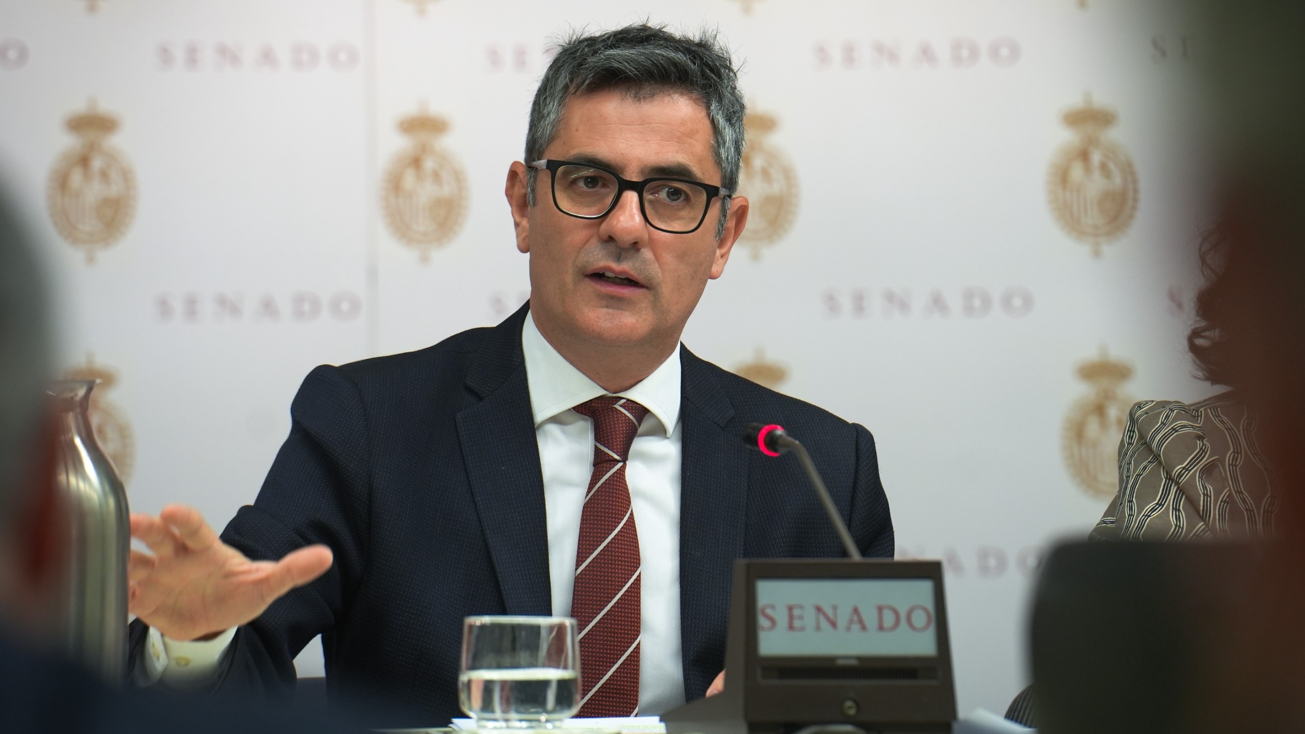 Imagen del artículo Bolaños defiende en el Senado la agenda reformista del Gobierno frente al inmovilismo