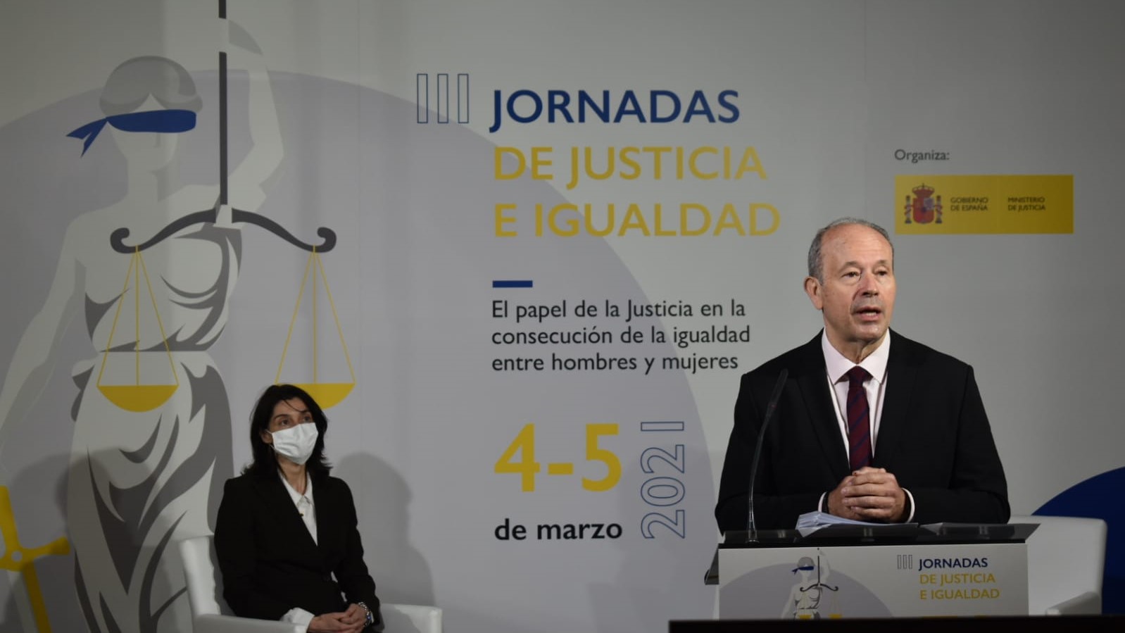 Inauguración de las III Jornadas Justicia e Igualdad