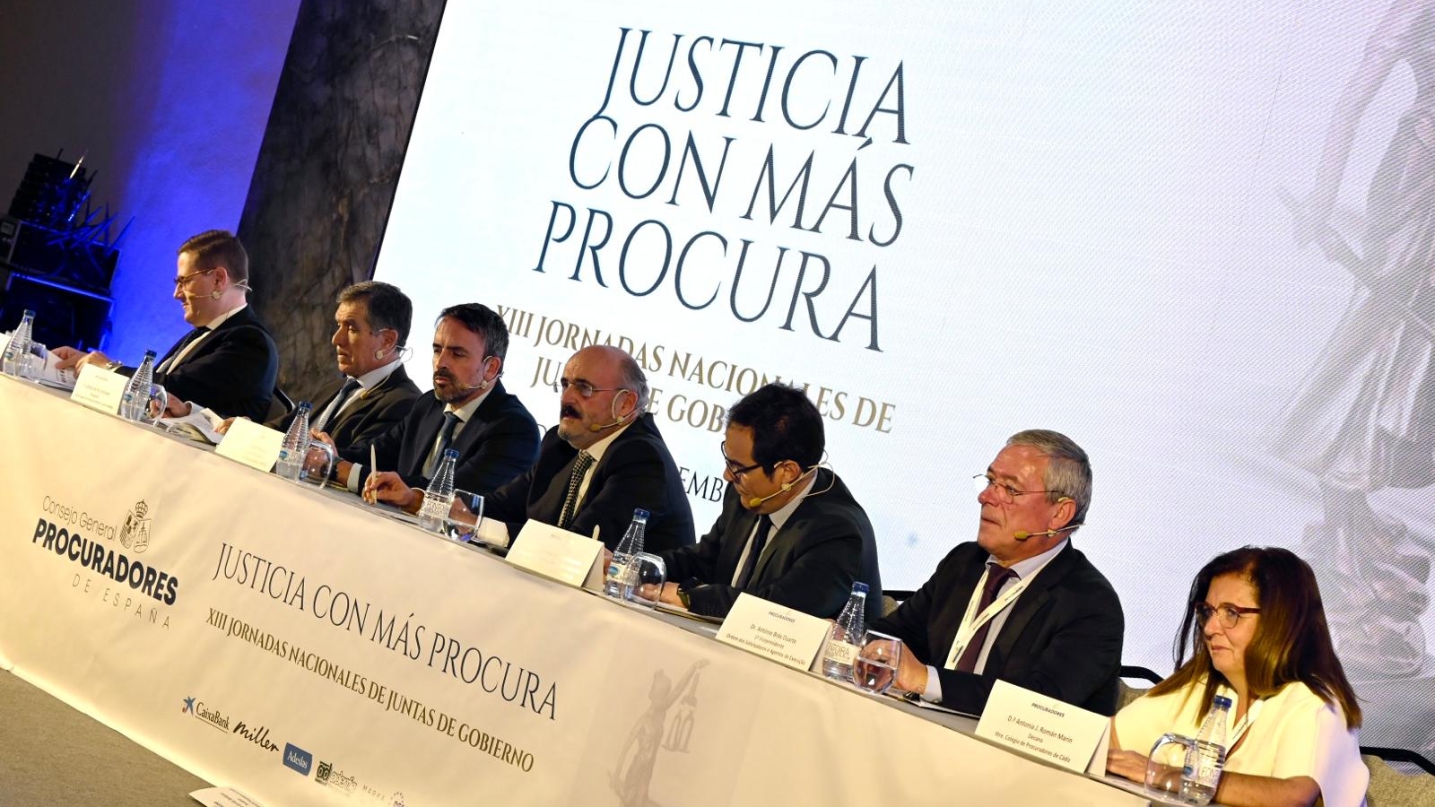 El secretario de Estado de Justicia, Manuel Olmedo, en las XIII jornadas de Juntas de Gobierno de Procuradores