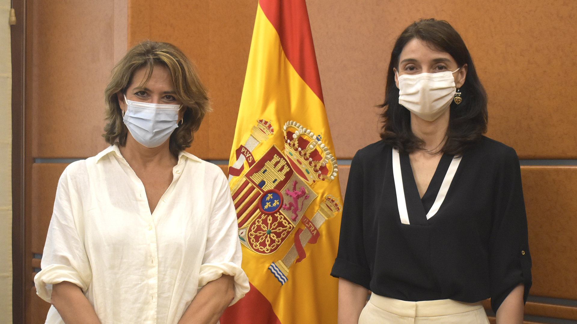 La ministra de Justicia y la fiscal general del Estado