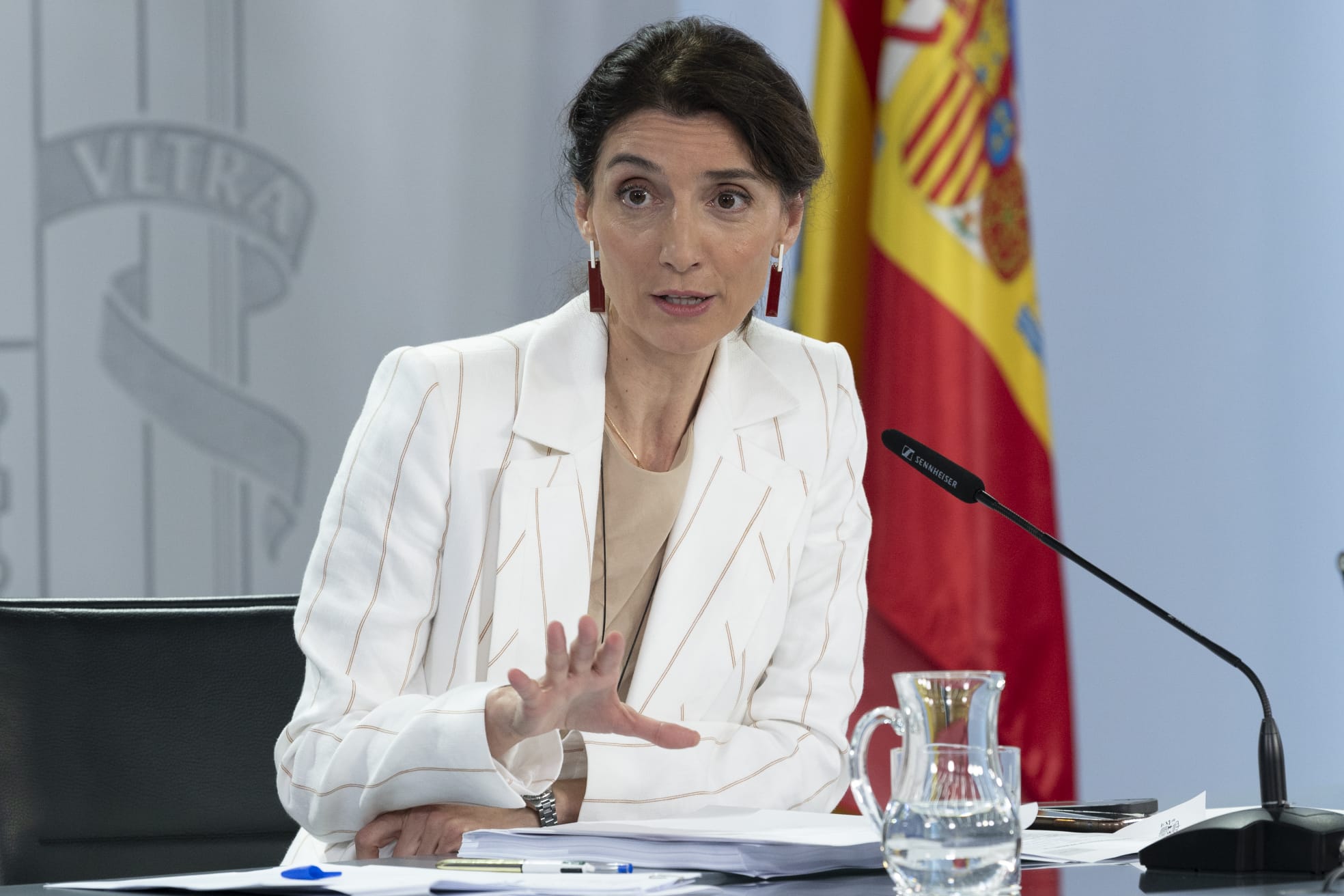 Pilar Llop en Consejo de Ministros