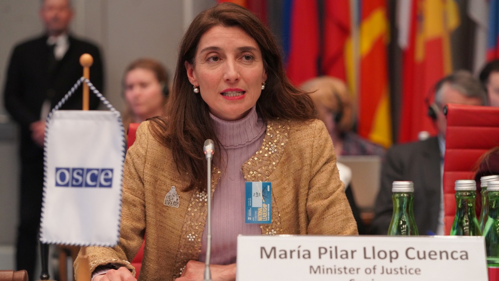 Llop en la XXIII Conferencia de la Alianza contra el Tráfico de Personas