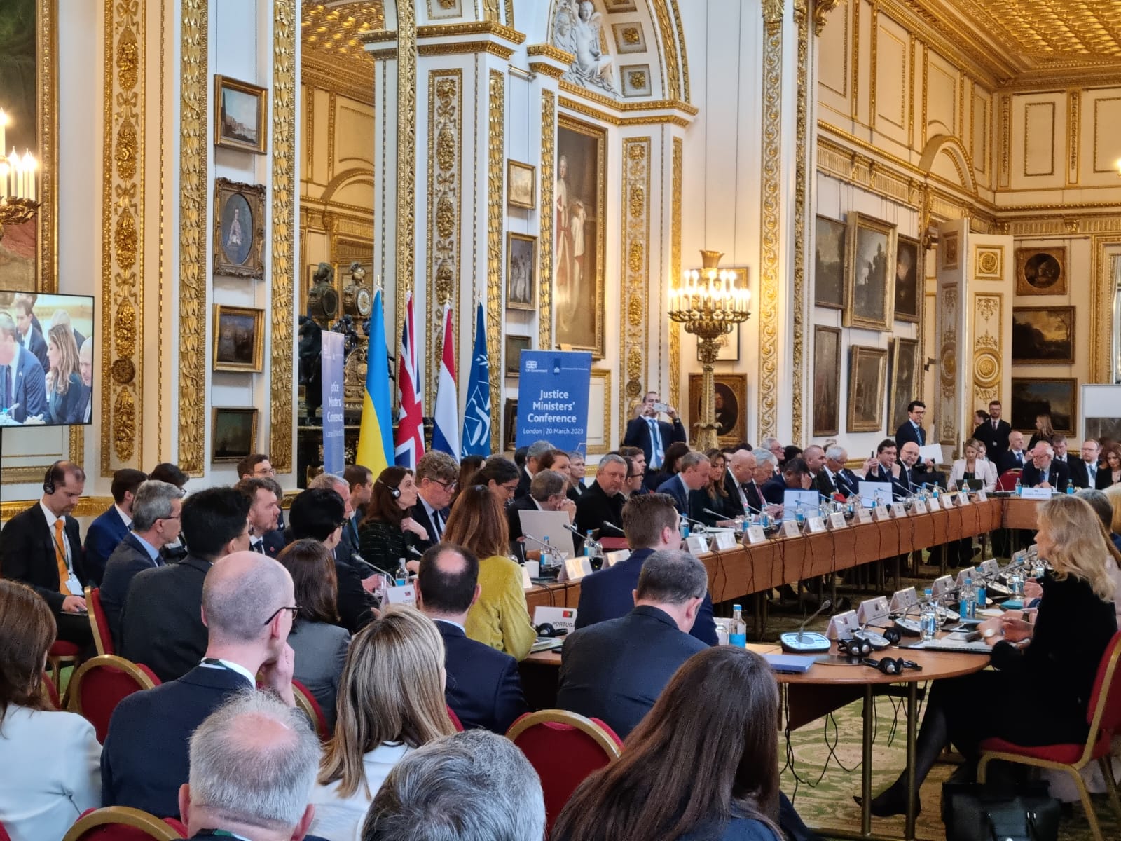 Llop participa en la Conferencia de ministros de Justicia de apoyo a la CPI para investigar la situación en Ucrania